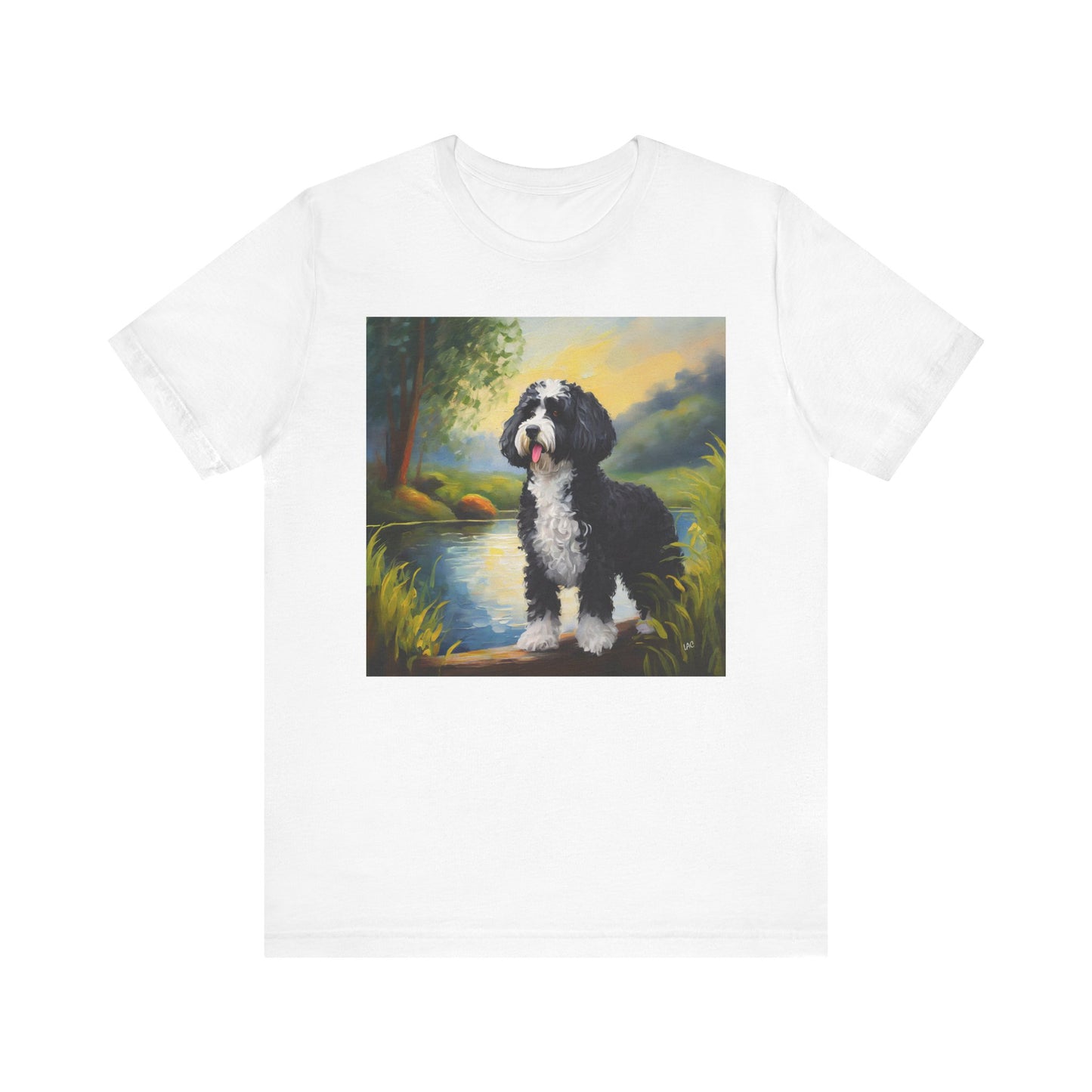 Portuguese Water Dog Unisex Jersey Short Sleeve Tee