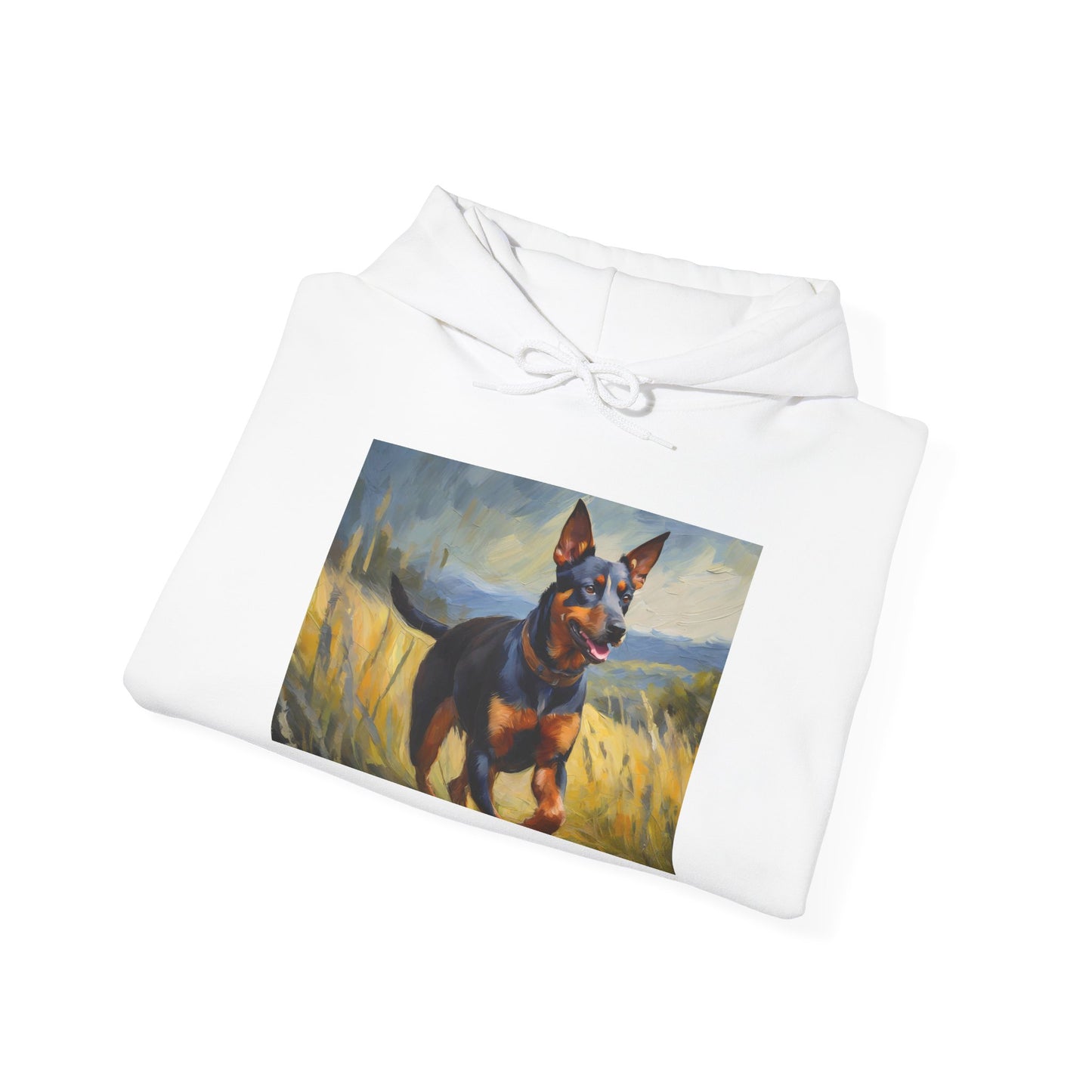 Lancashire Heeler 50/50 Hooded Sweatshirt