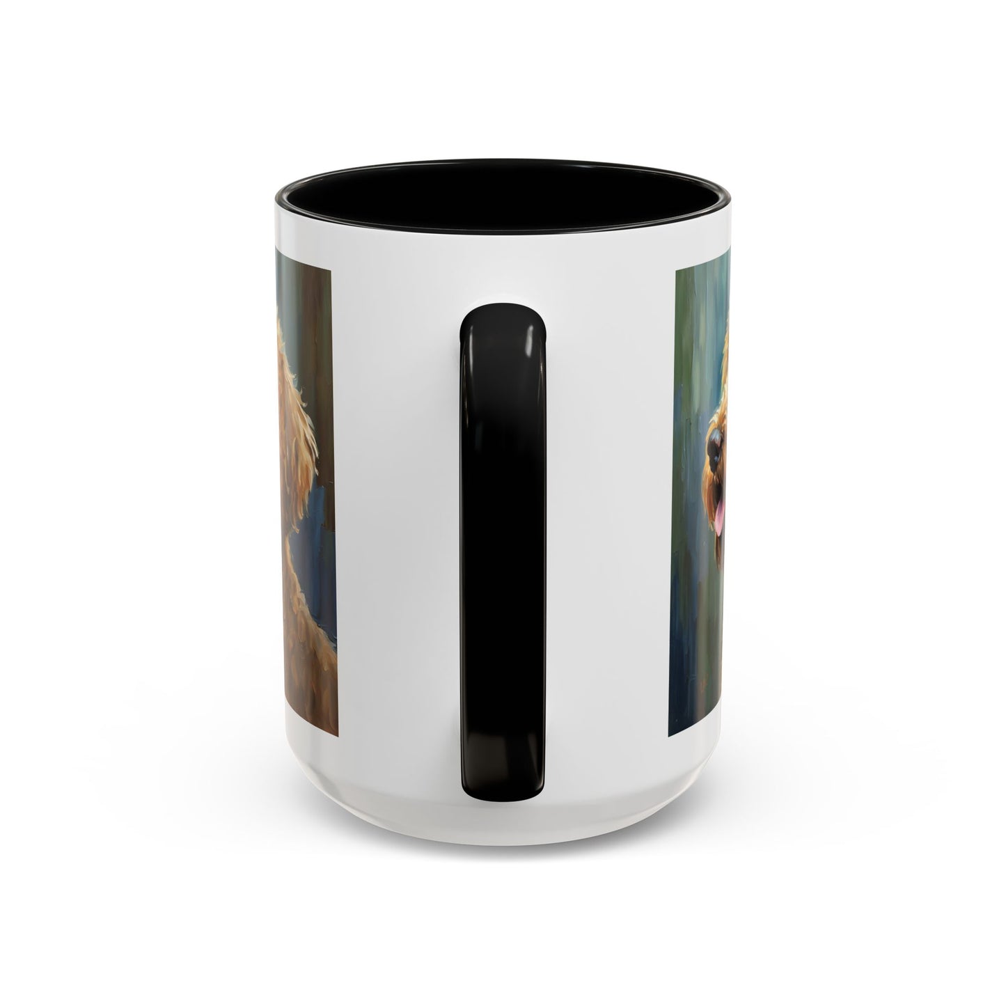 Labradoodle =- Ceramic Accent Mug - 2 Sizes