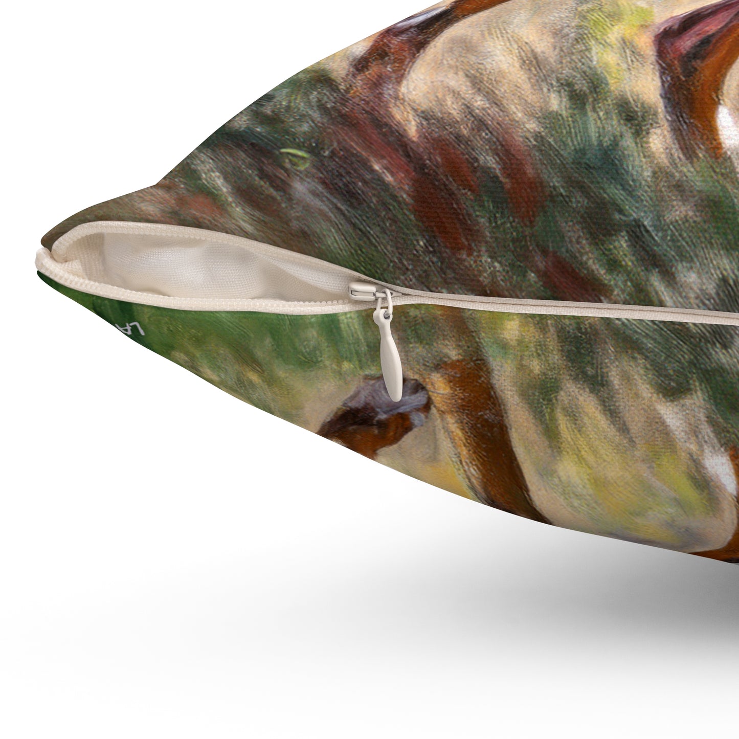 Catahoula Spun Polyester Throw Pillow