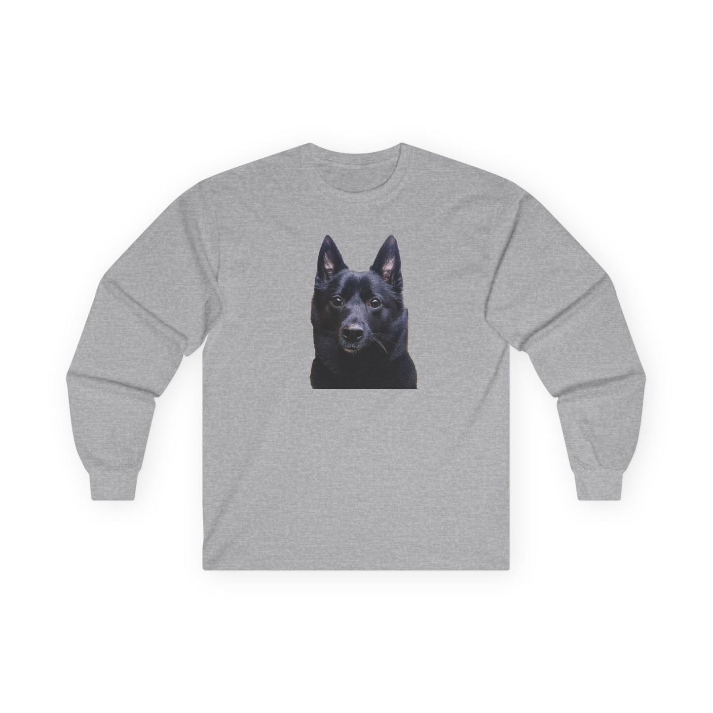 Schipperke #2 -- Unisex Classic Cotton Long Sleeve Tee