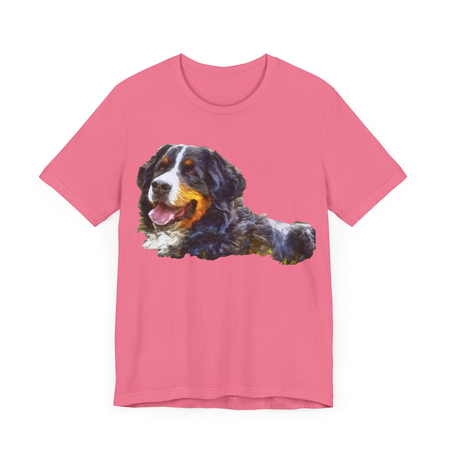 Bernese Mountain Dog Unisex Jersey Short Sleeve Tee