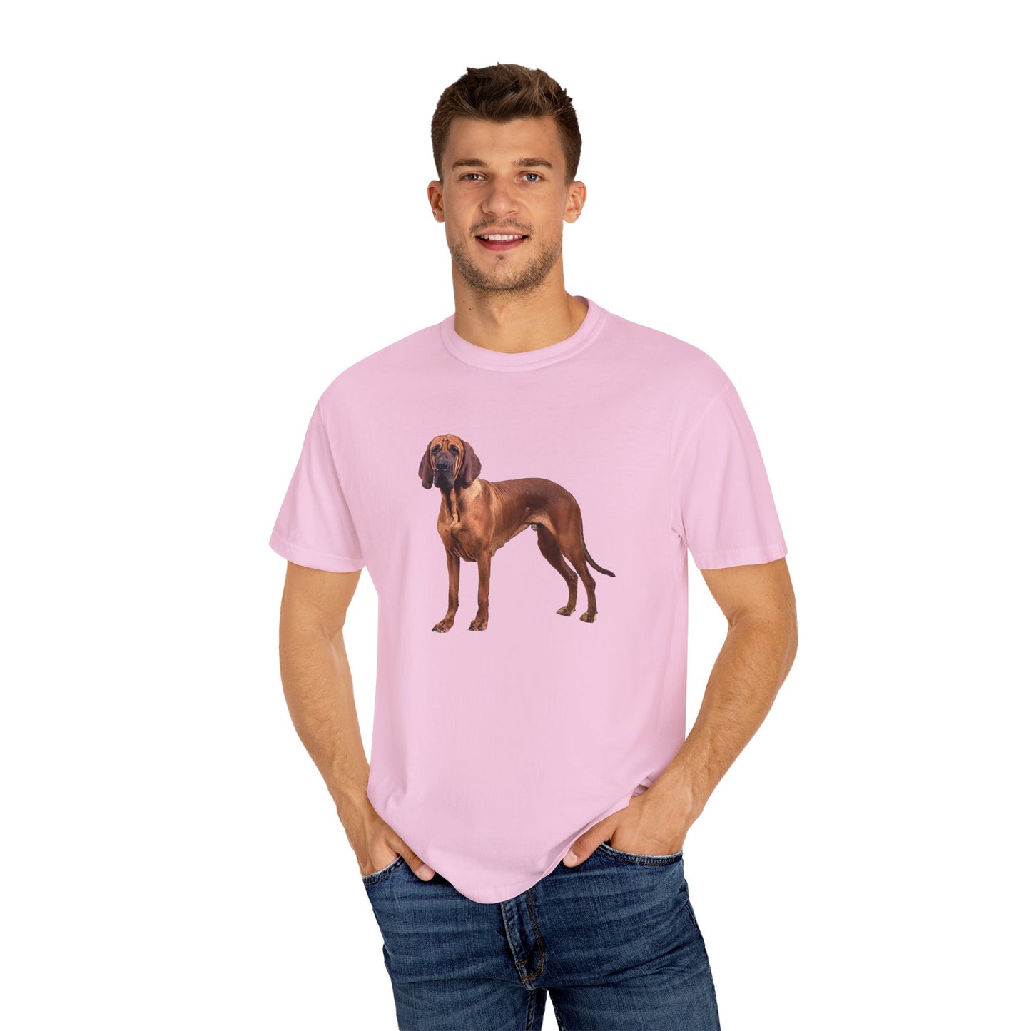 Bloodhound Unisex Relaxed Fit Garment-Dyed T-shirt