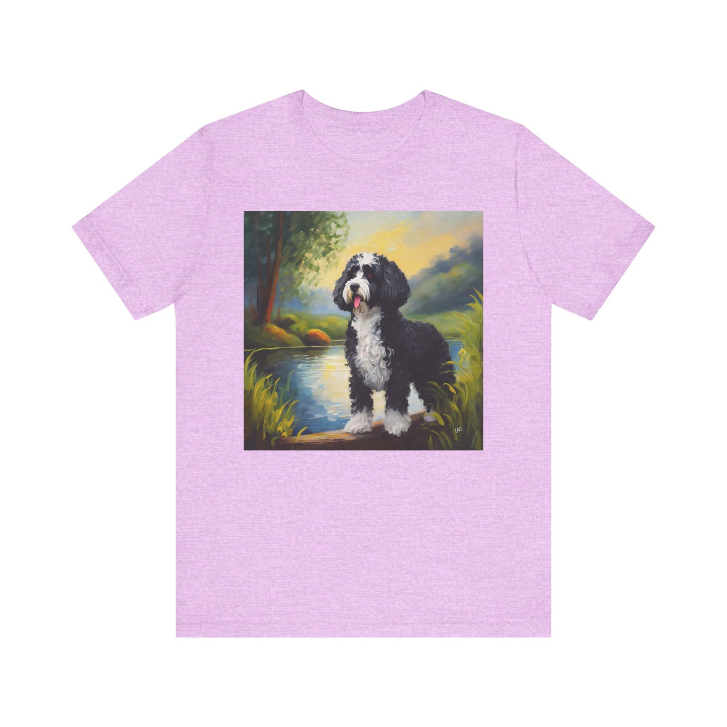 Portuguese Water Dog Unisex Jersey Short Sleeve Tee
