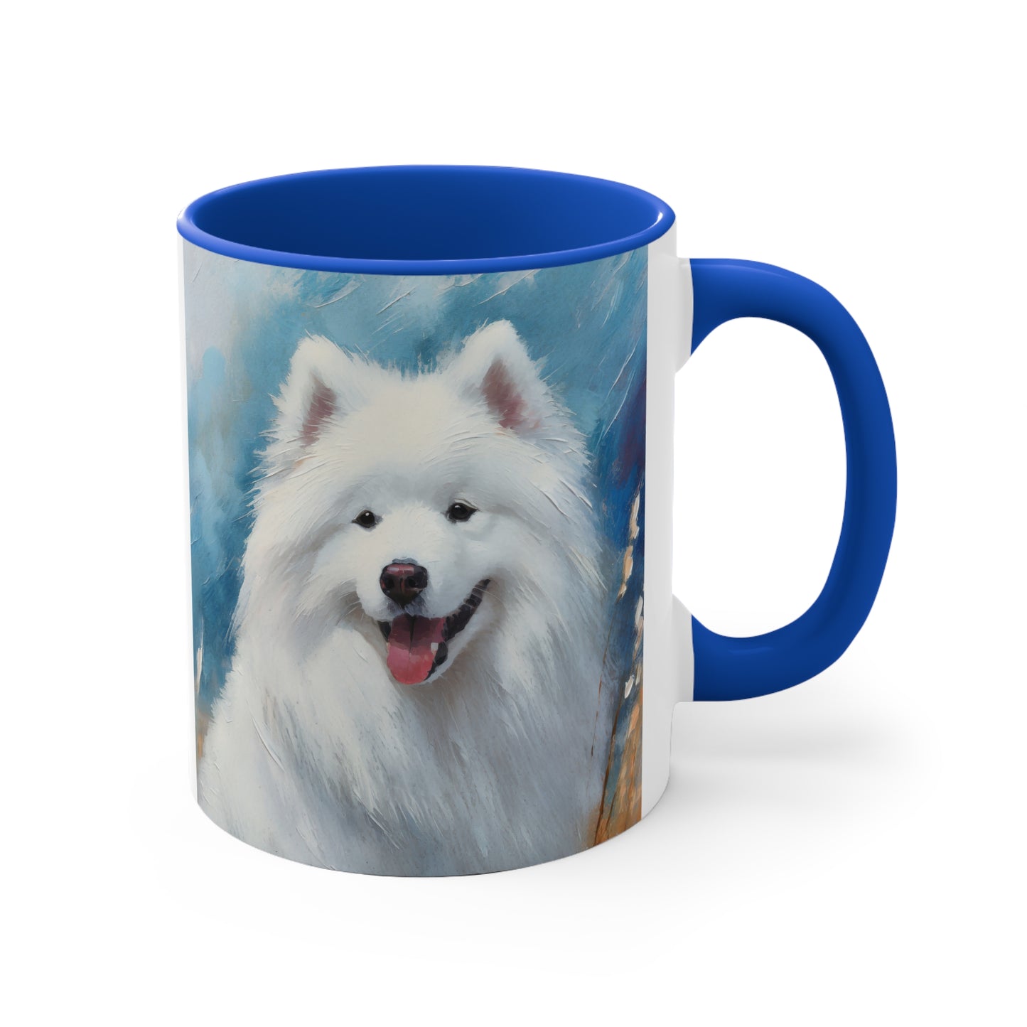 Samoyed 11oz Ceramic Accent Mug