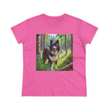 Karelian Bear Dog Women's Midweight Cotton Tee