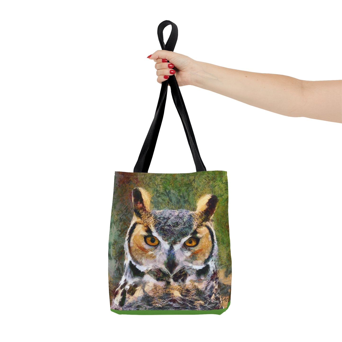 Great Horned Owl 'Hooty' Tote Bag