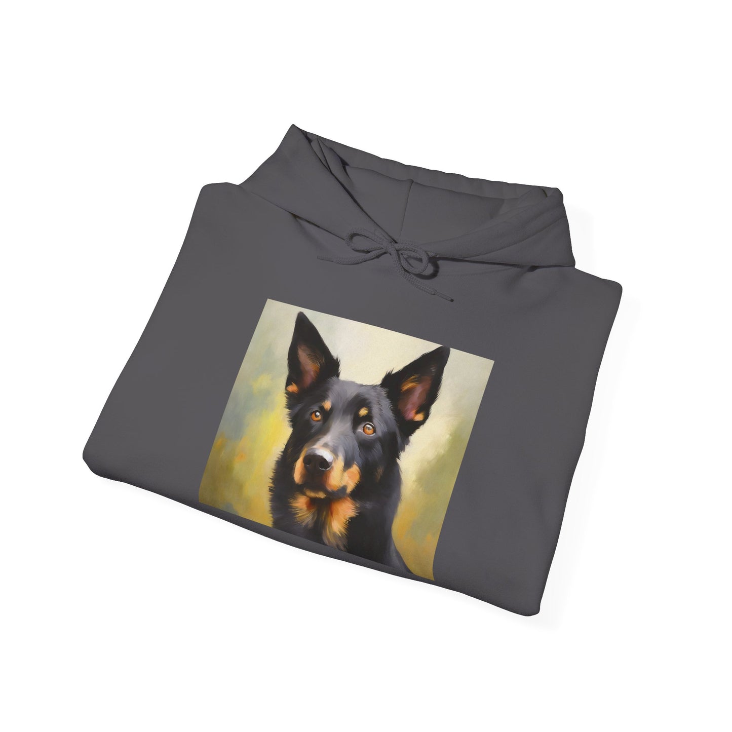 Australian Kelpie Unisex 50/50 Hooded Sweatshirt