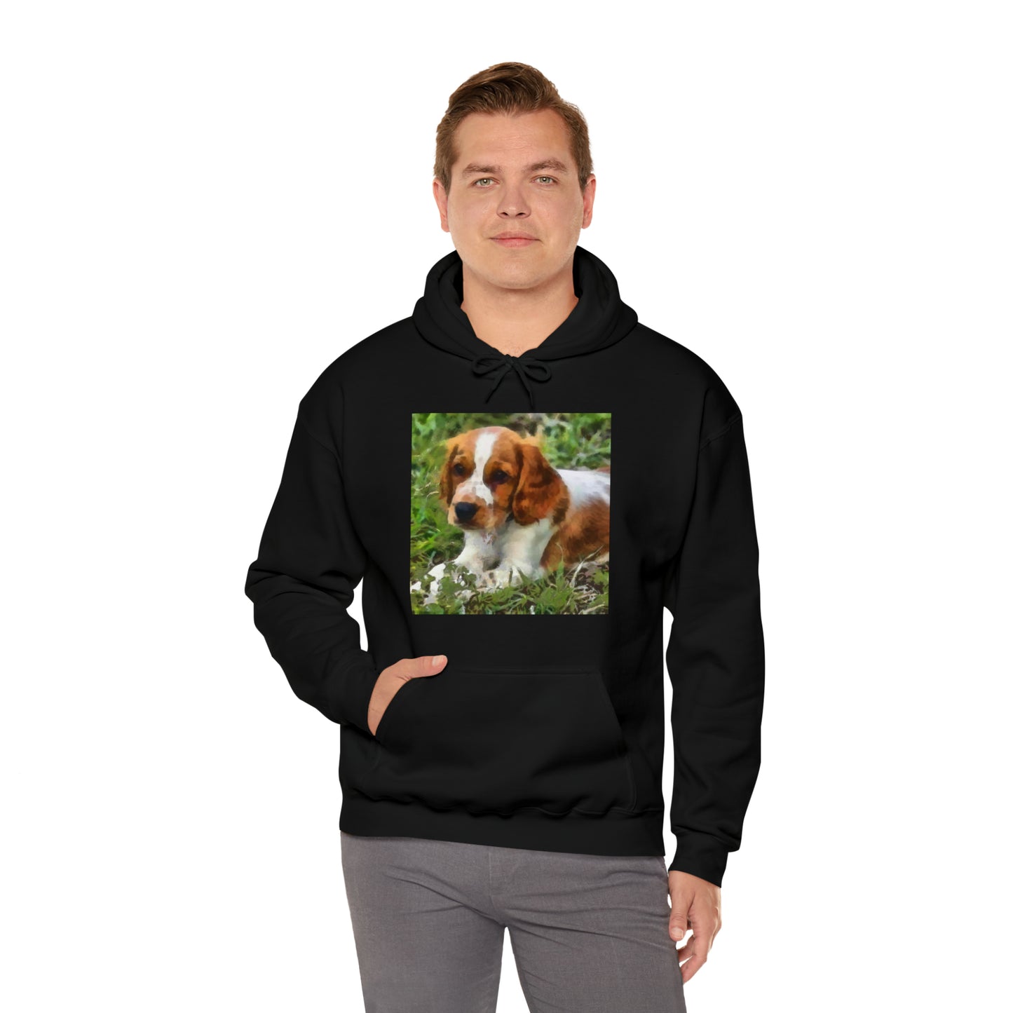 Welsh Springer Spaniel Unisex 50/50 Hoodie