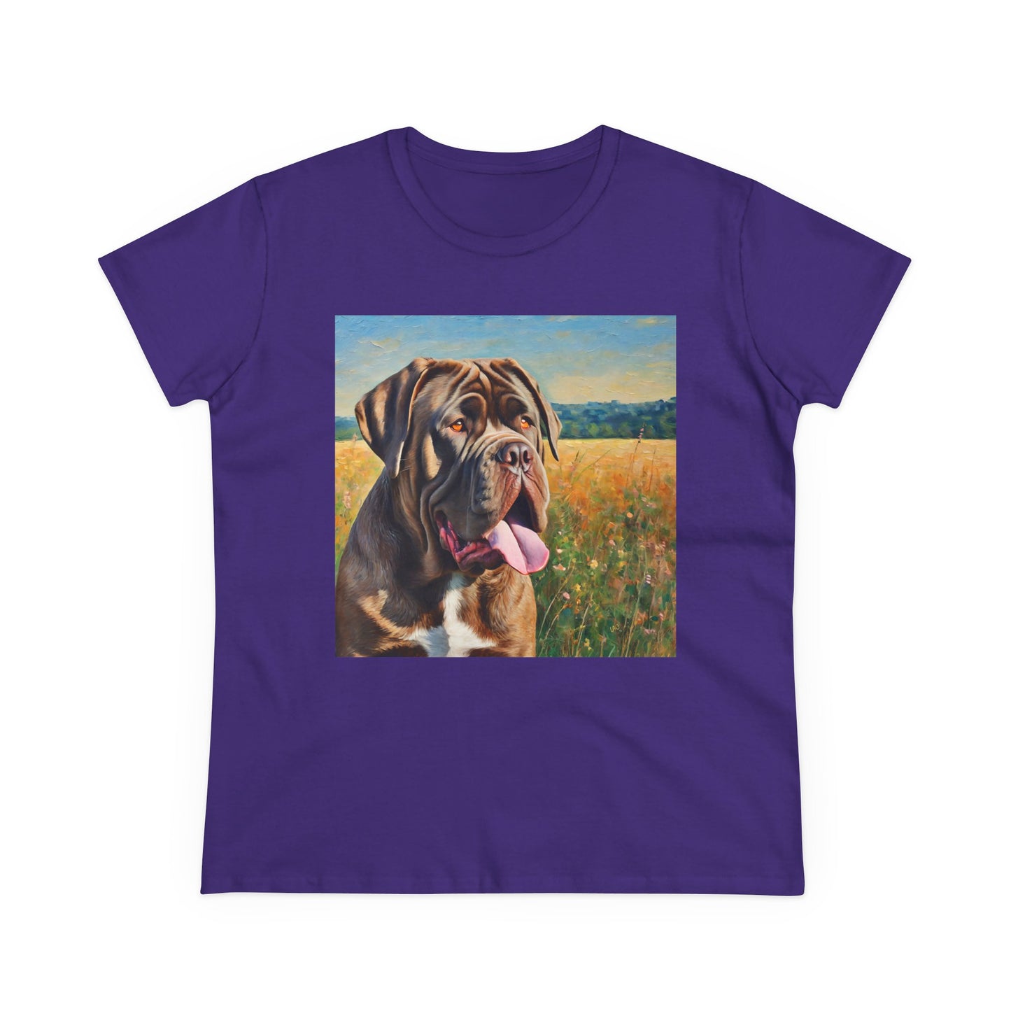 Neopolitan Mastiff Women's Midweight Cotton Tee