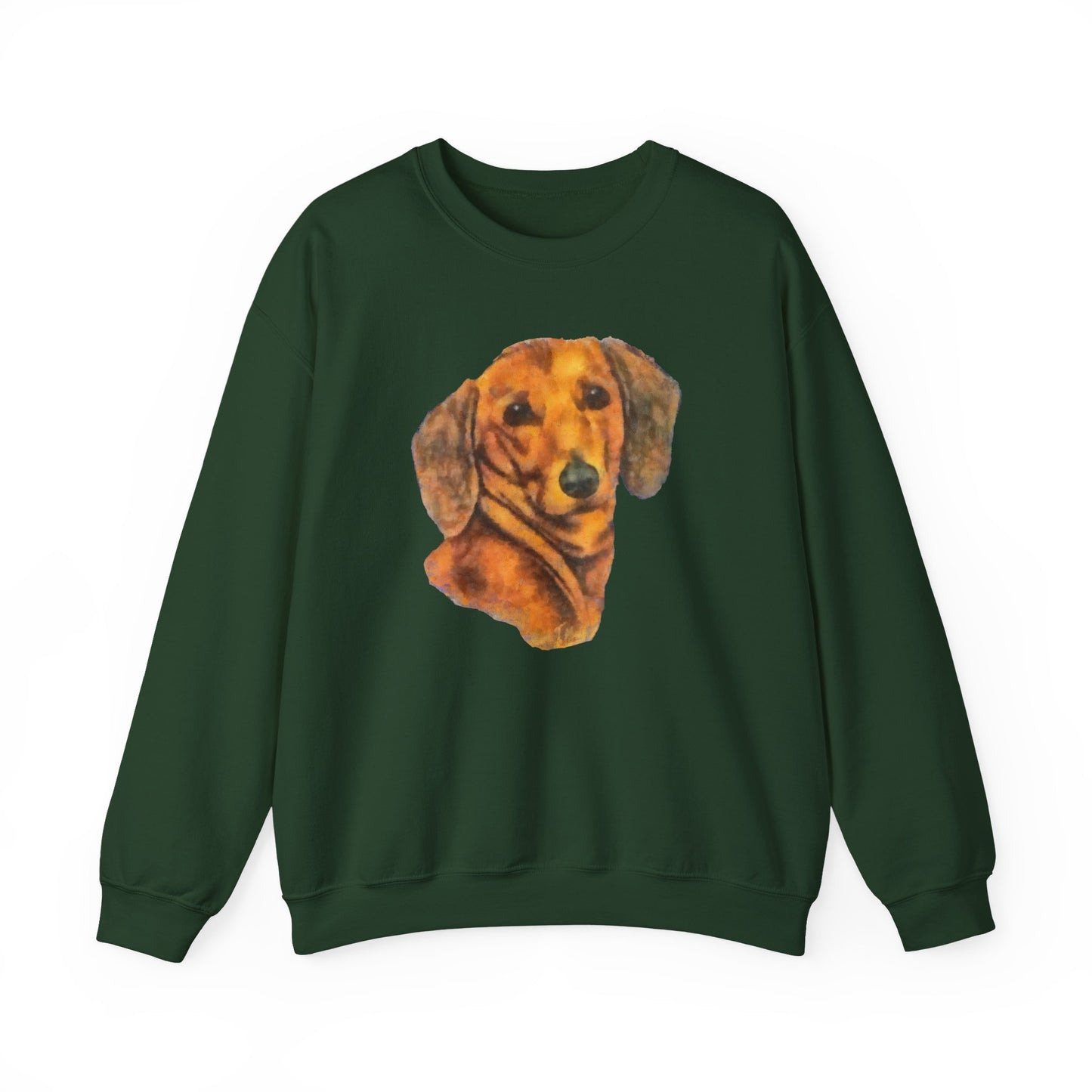 Dachshund 'Doxie #1' Unisex 50/50 Crewneck Sweatshirt