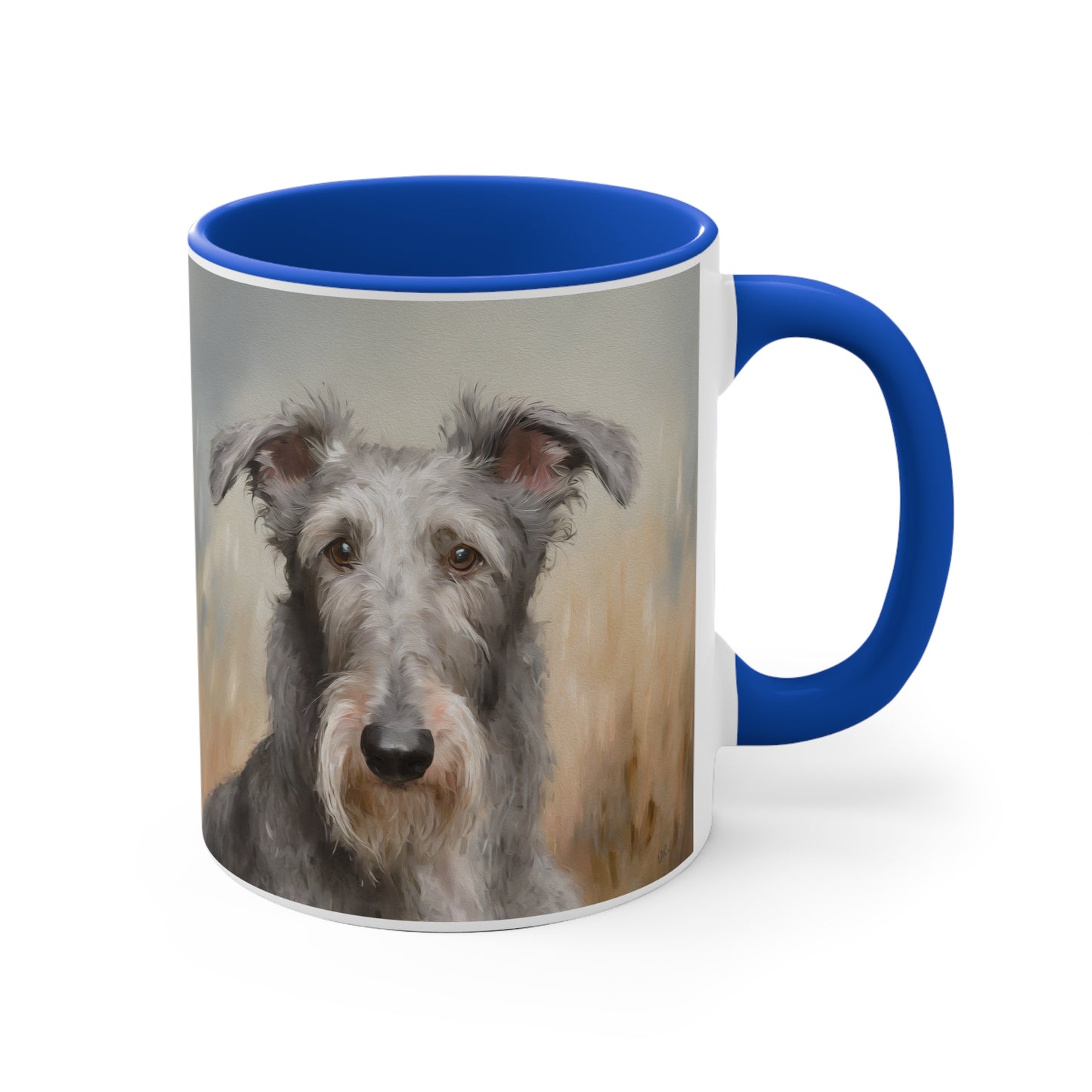 Scottish Deerhound 11oz Ceramic Accent Mug