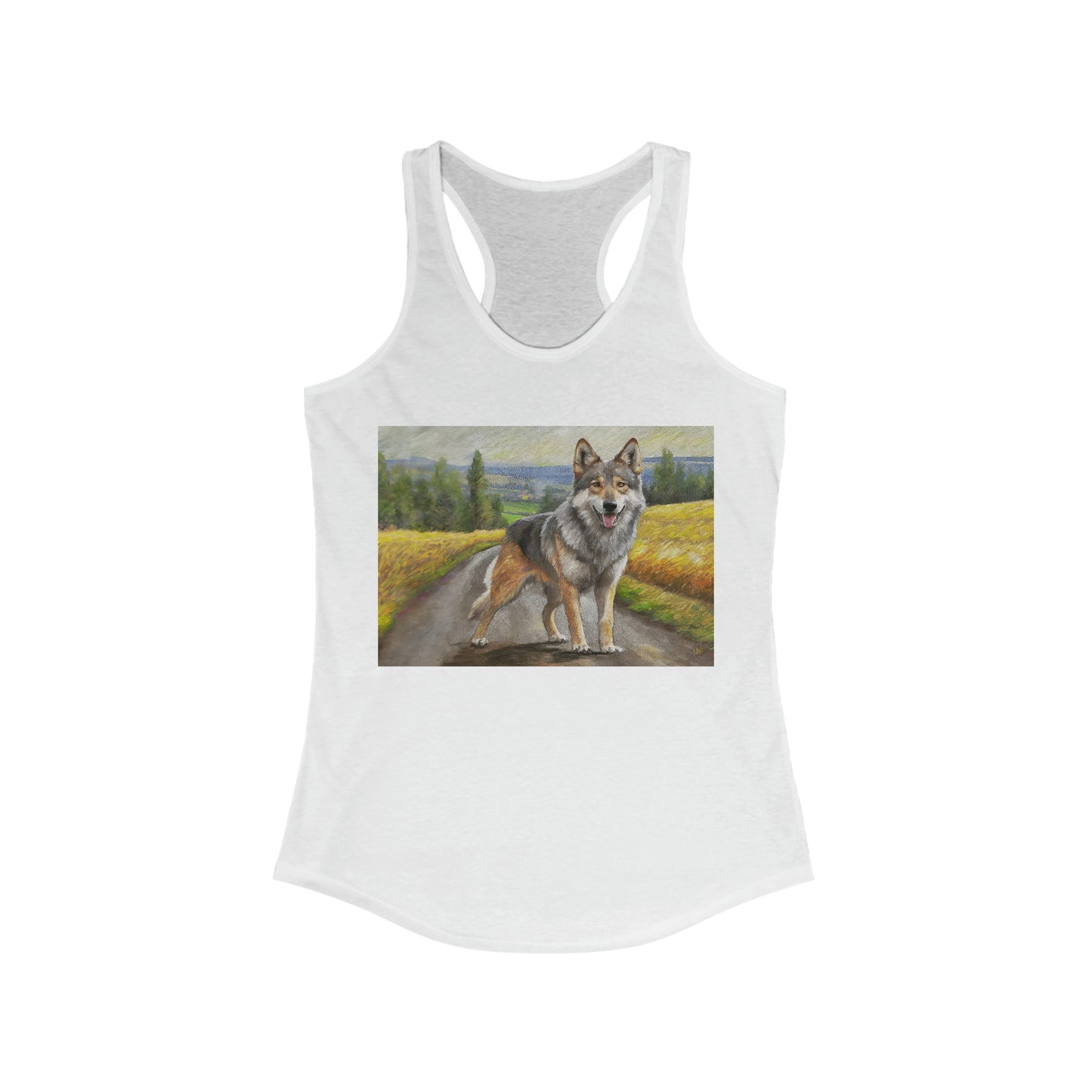 Czechoslovakian Vlciak Wolfdog Women's Classic Racerback Tank