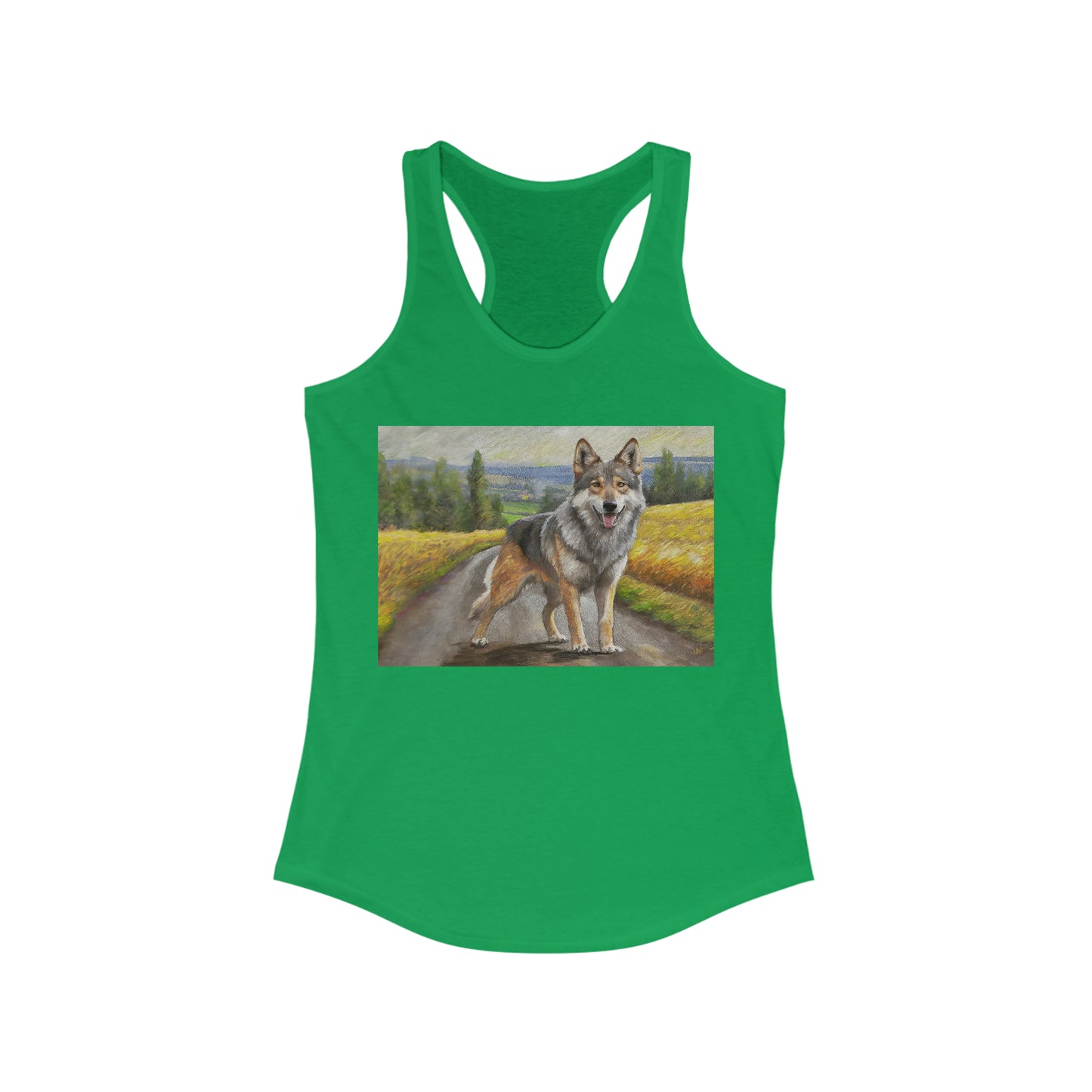 Czechoslovakian Vlciak Wolfdog Women's Classic Racerback Tank