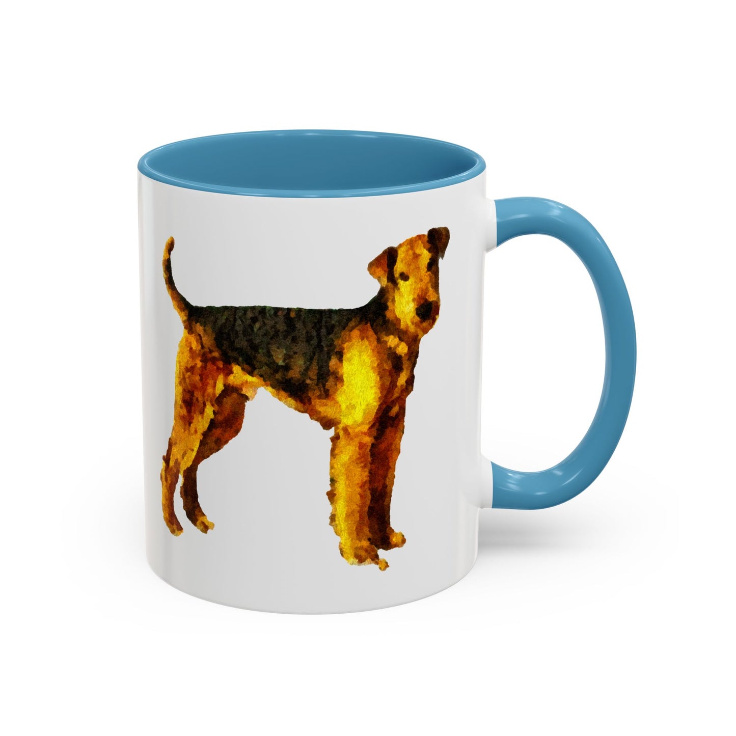 Airedale - Accent Ceramic Coffee Mug (11, 15oz)