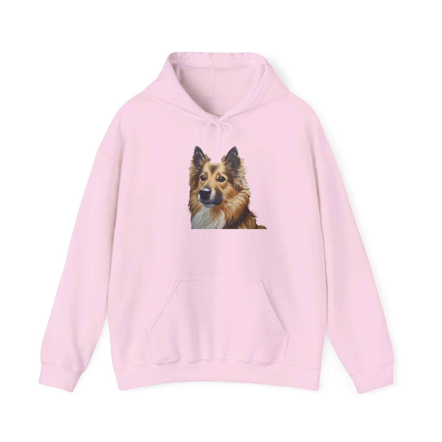 Icelandic Sheepdog 50/50 Hooded Sweatshirt