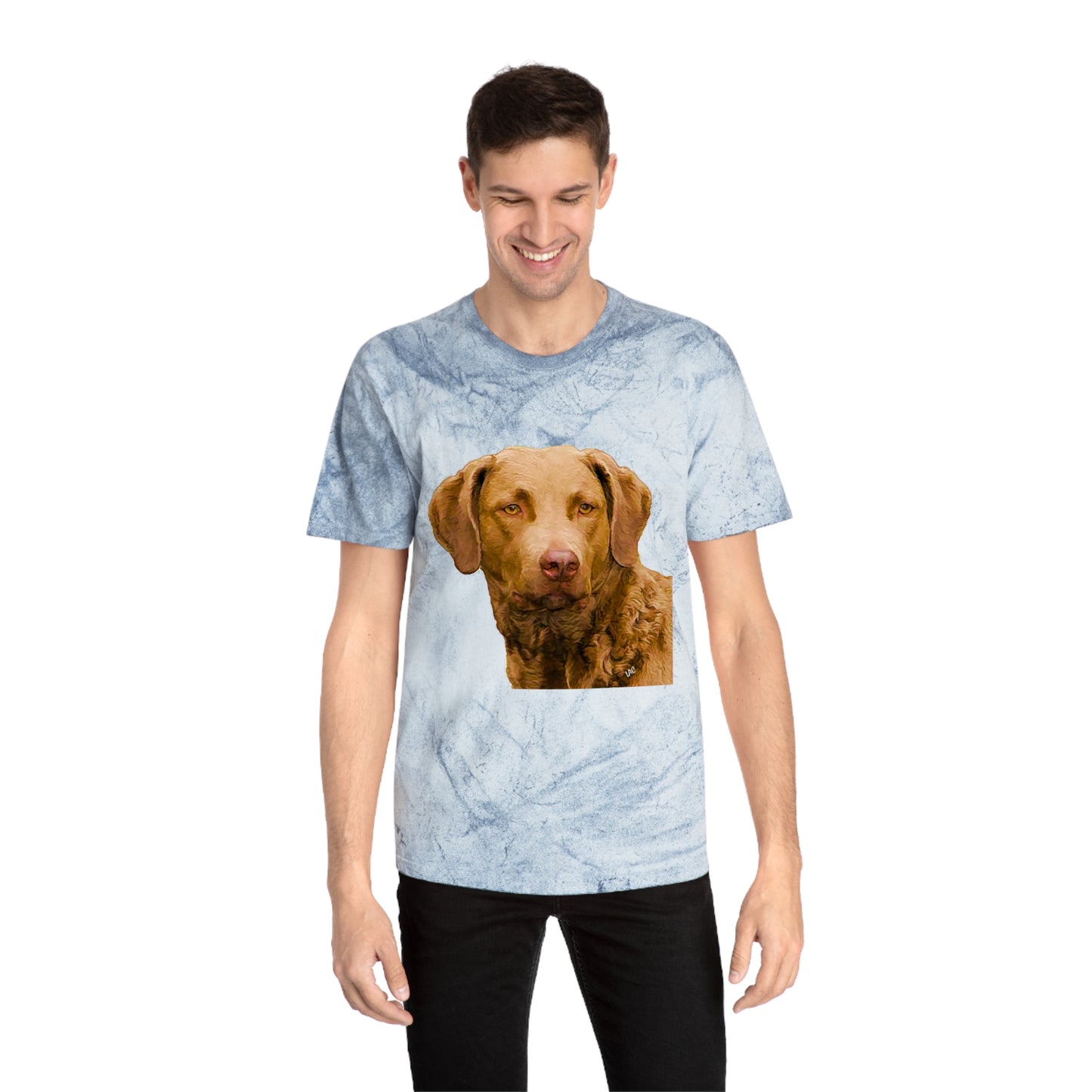 Chesapeake Bay Retriever Classic Color Blast T-Shirt