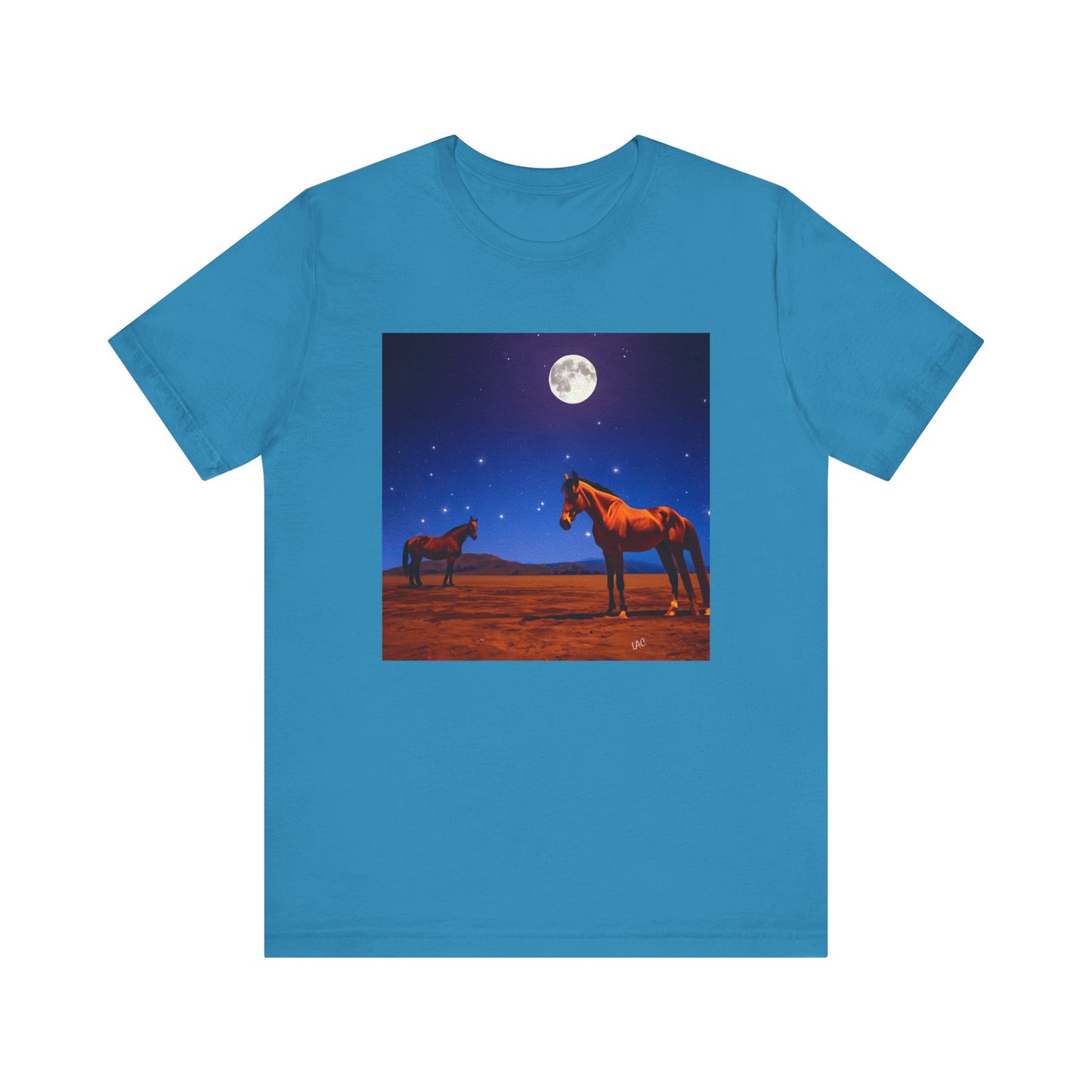 Moonlight Horses Unisex Jersey Short Sleeve Tee