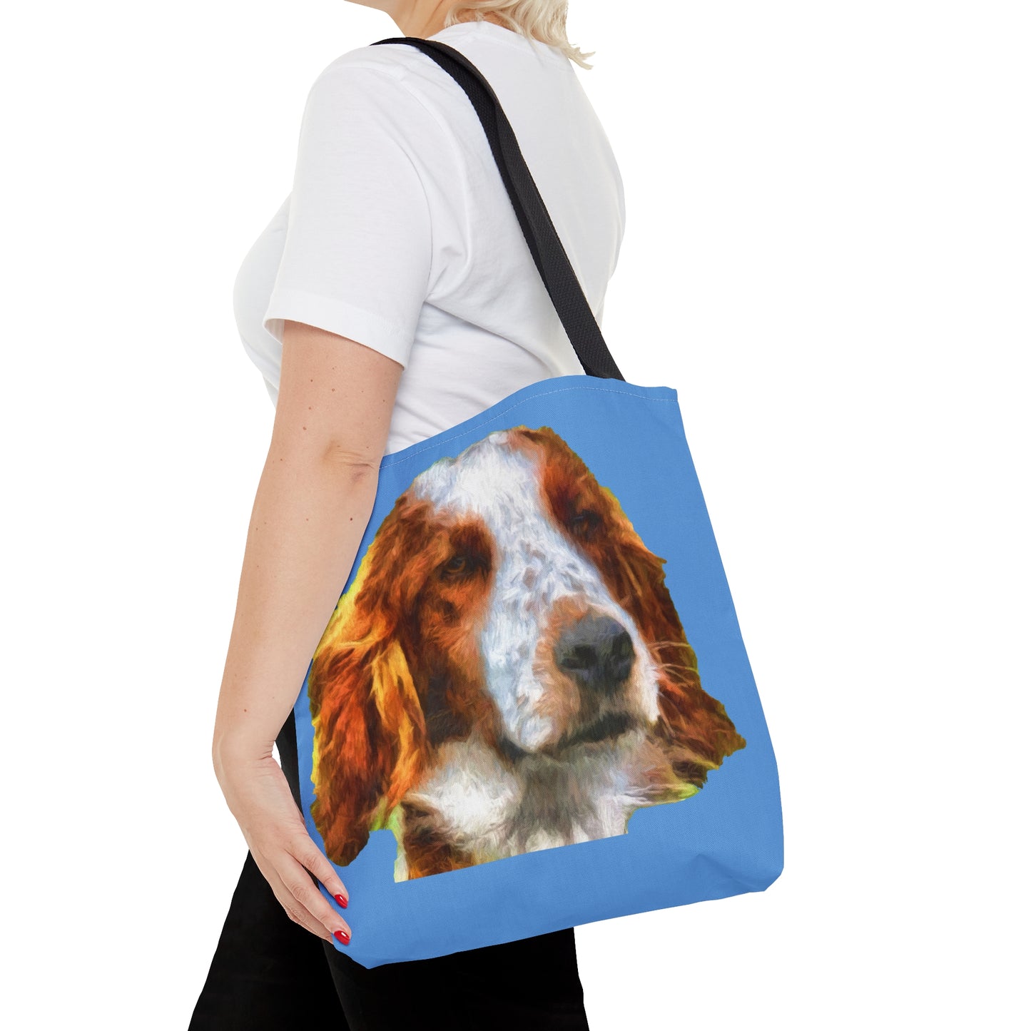 Irish Red & White Setter 'Keela' Tote Bag