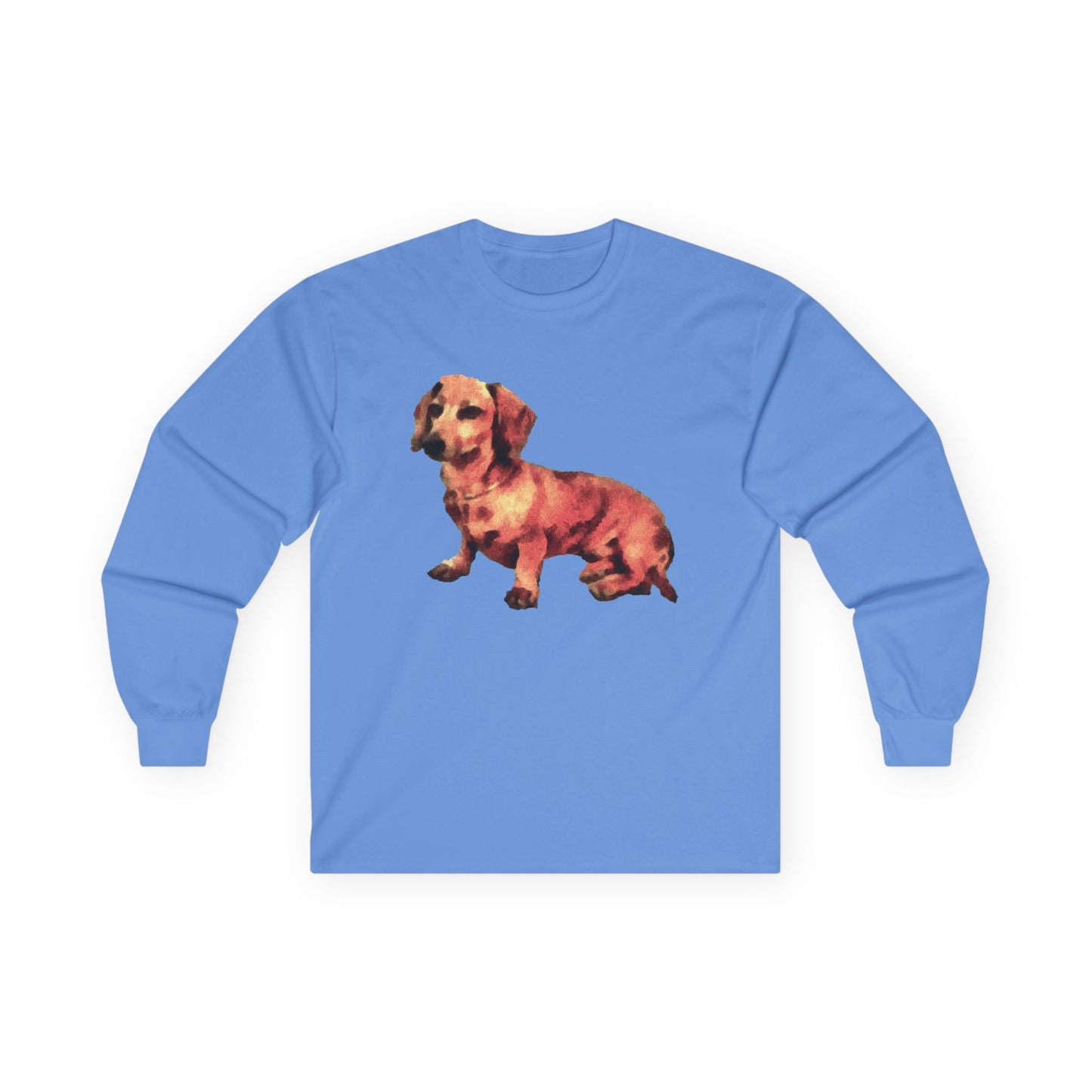 Dachshund 'Simone' Unisex Cotton Long Sleeve Tee