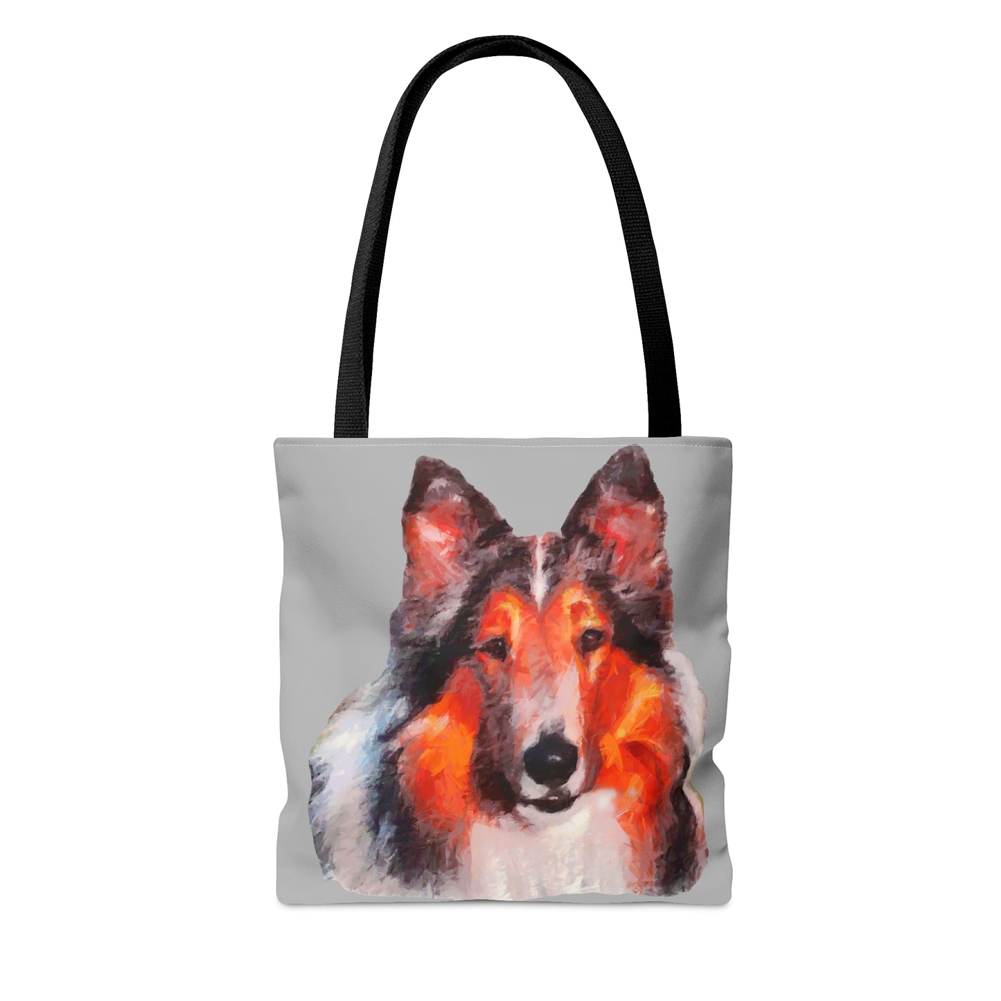Rough Coated Collie Tote Bag
