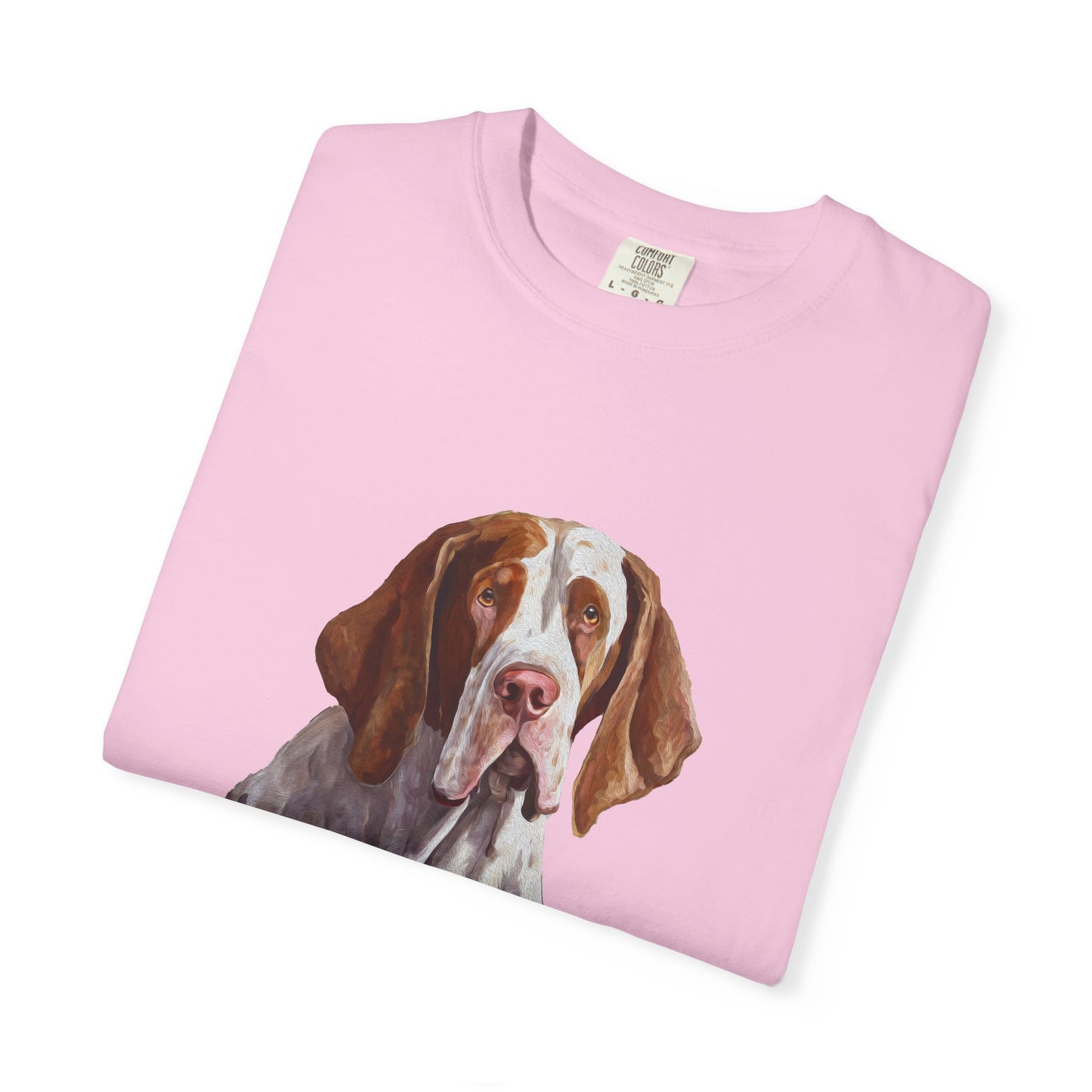 Bracco Italiano Unisex Relaxed Fit Garment-Dyed T-shirt