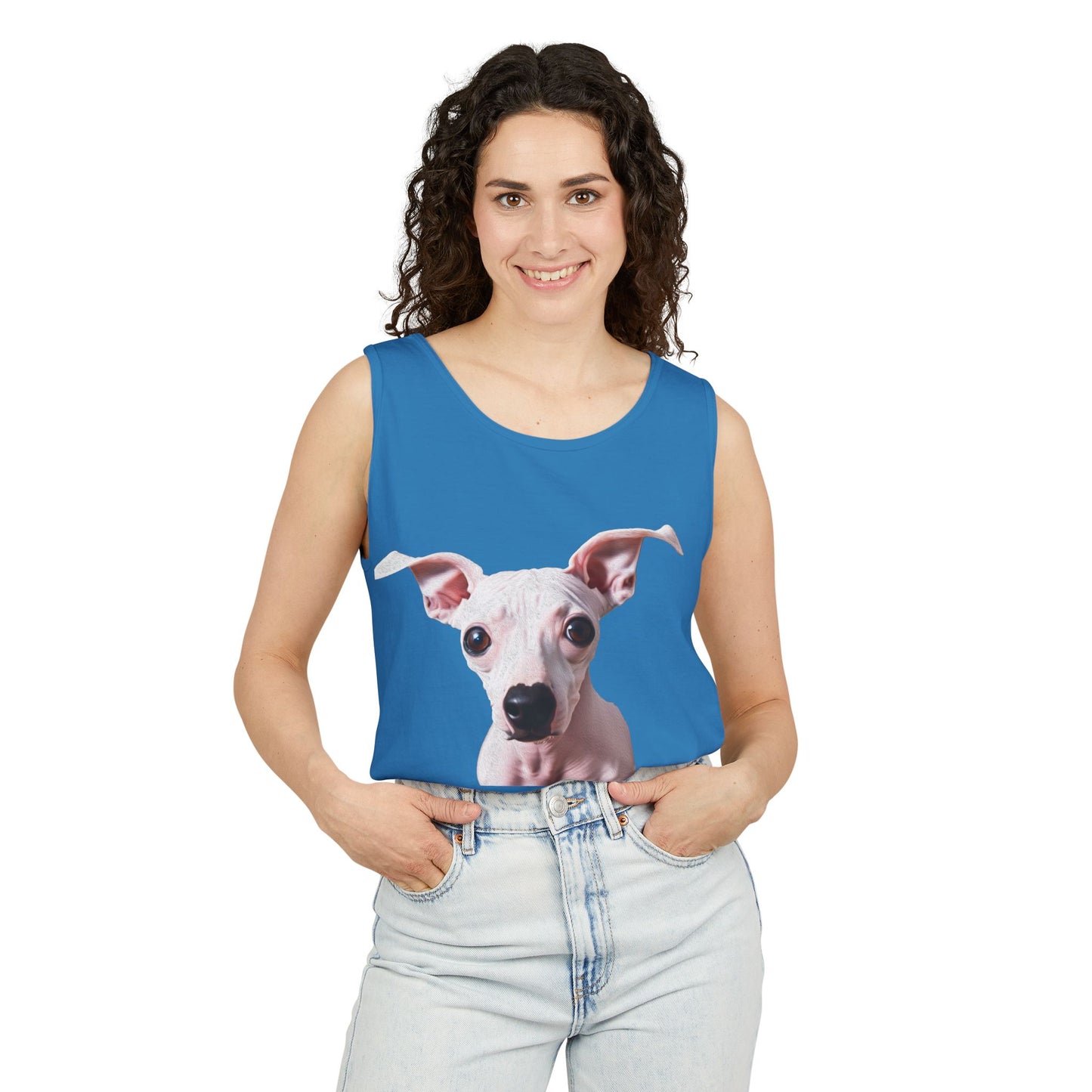 American Hairless Unisex Relaxed Fit Ringspun Cotton Tank Top