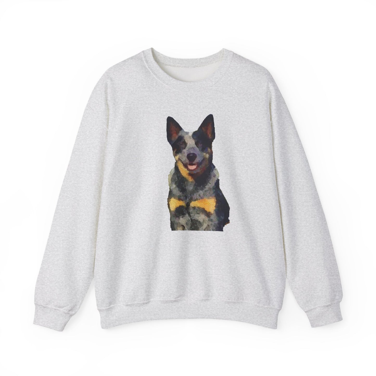 Blue Heeler 'Bailey' - Australian Cattle Dog Unisex 50/50 Crewneck Sweatshirt