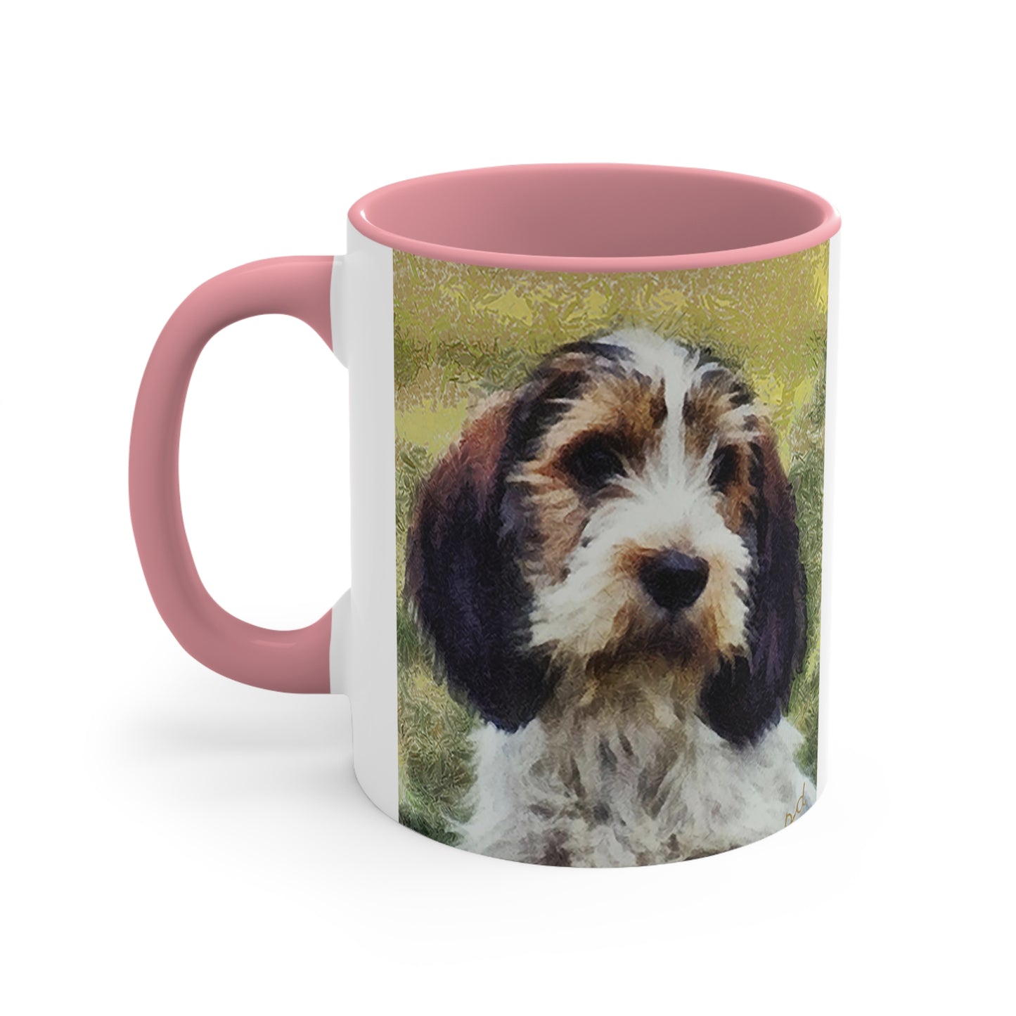 Petite Basset Griffon Accent Coffee Mug, 11oz