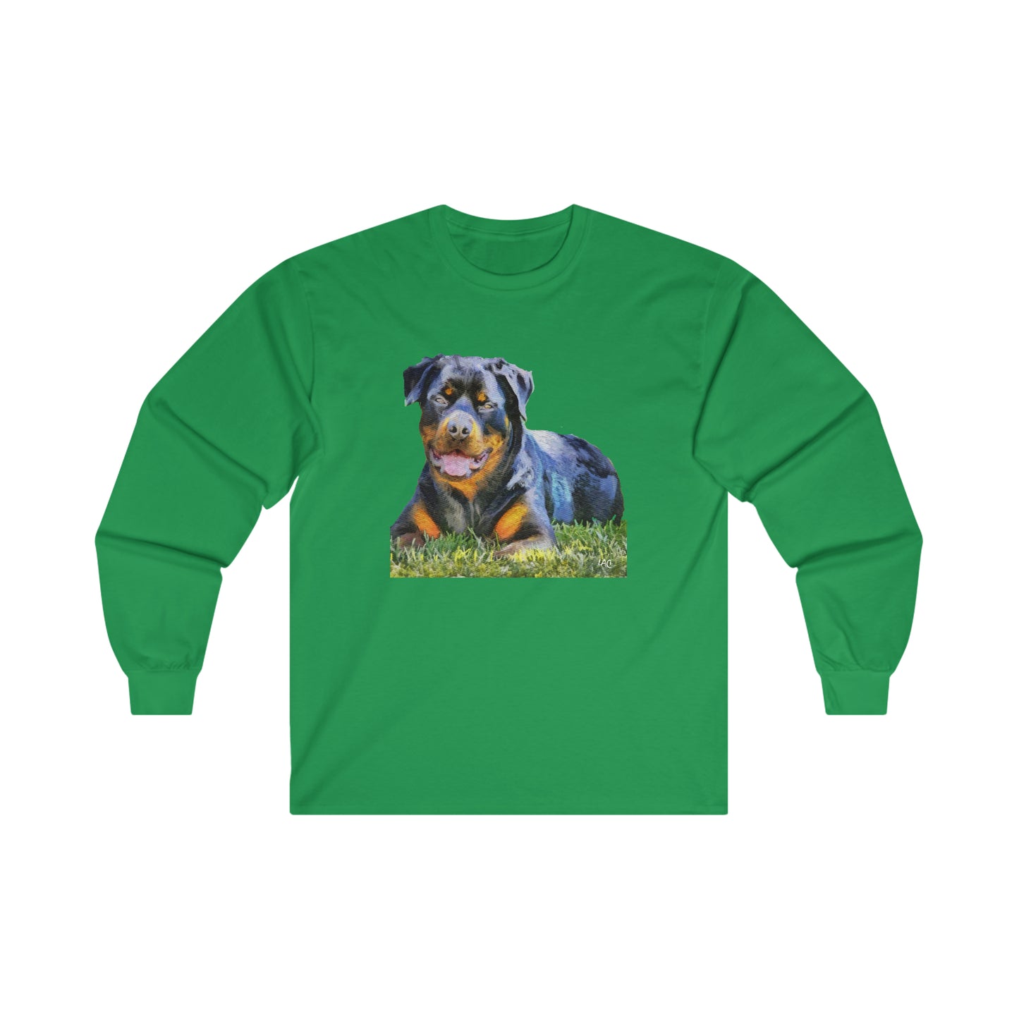 Rottweiler 'Lina' Unisex Cotton Long Sleeve Tee