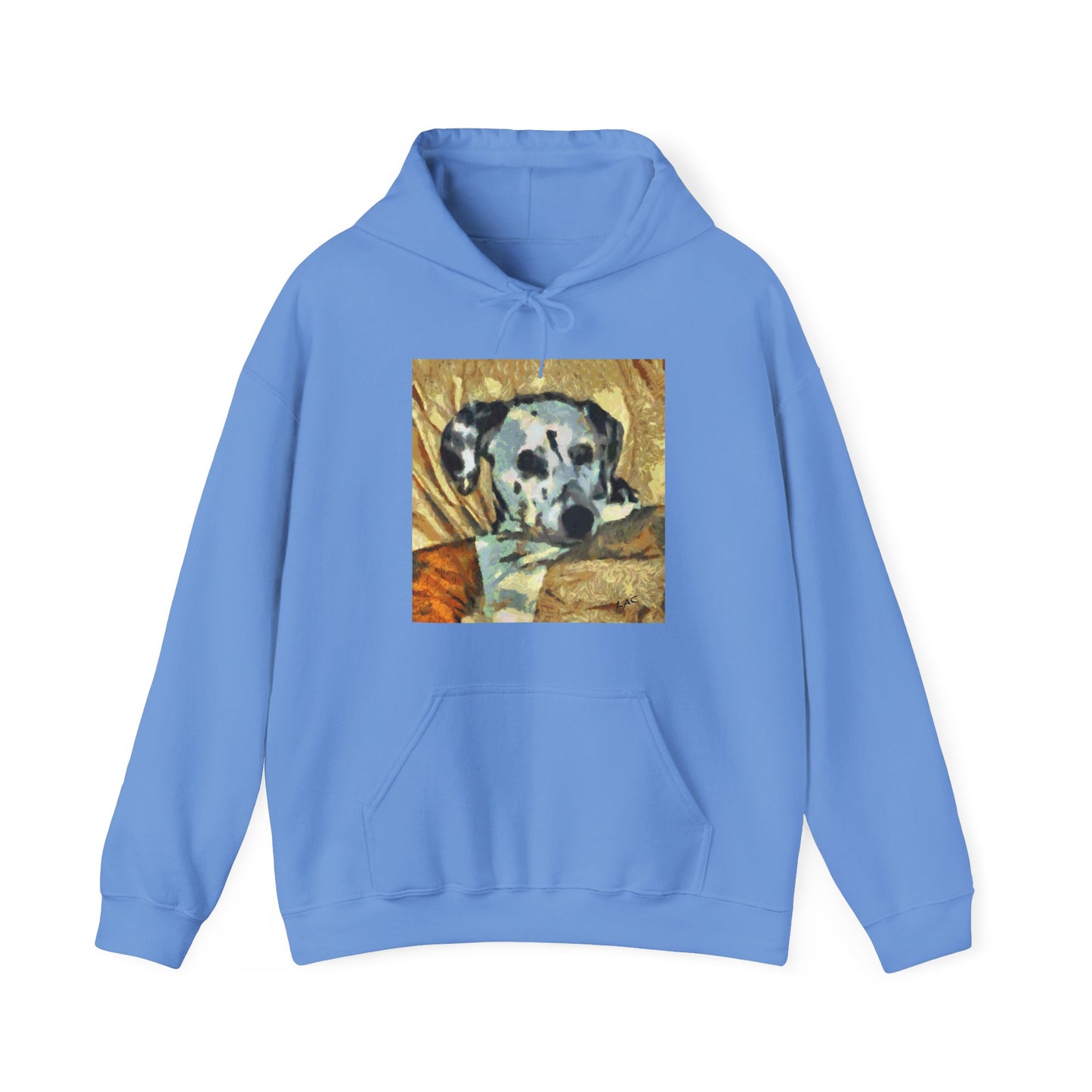 Dalmatian 'Breakfast Time' Unisex Hooded Sweatshirt