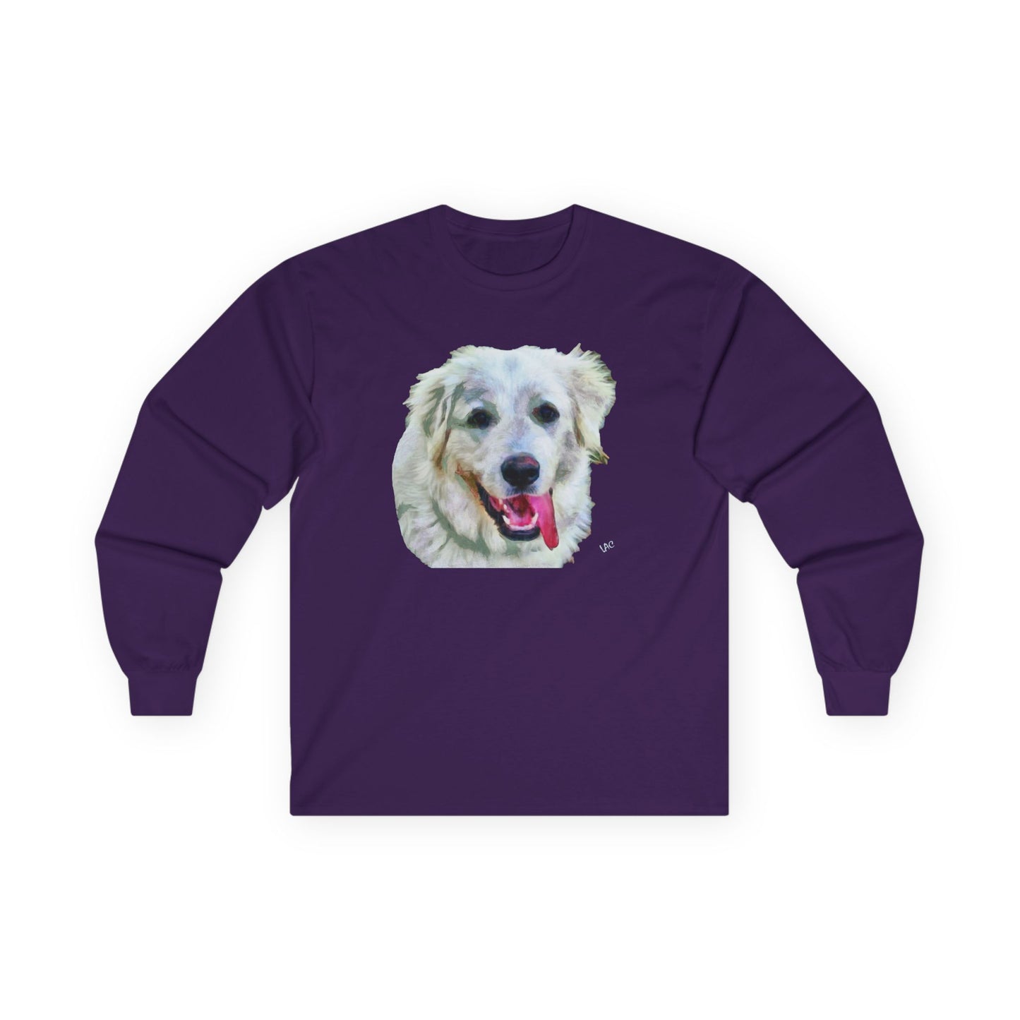 Great Pyrenees Unisex Cotton Long Sleeve Tee