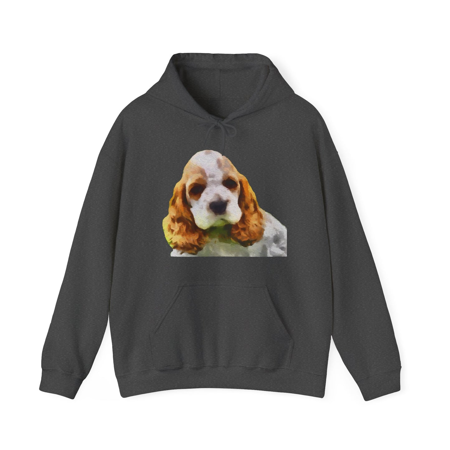 Cocker Spaniel 'Hogan' Unisex 50/50 Hooded Sweatshirt