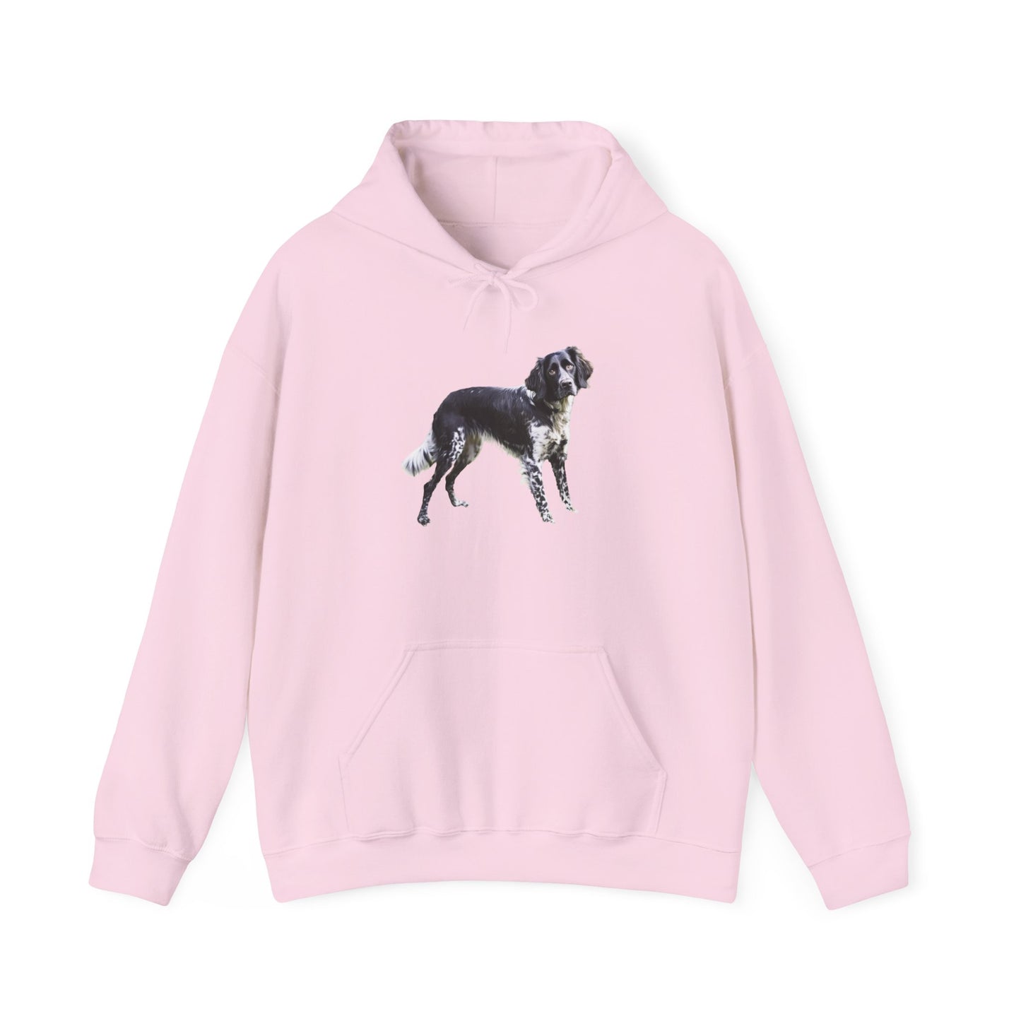 Large Munsterlander Unisex 50/50 Hooded Sweatshirt