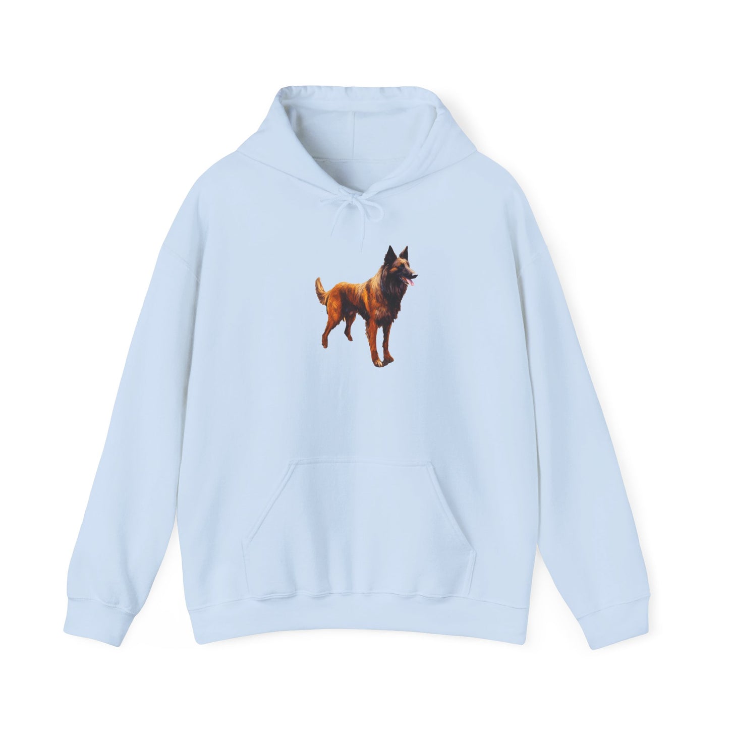 Belgian Tervuren Unisex 50/50 Hooded Sweatshirt