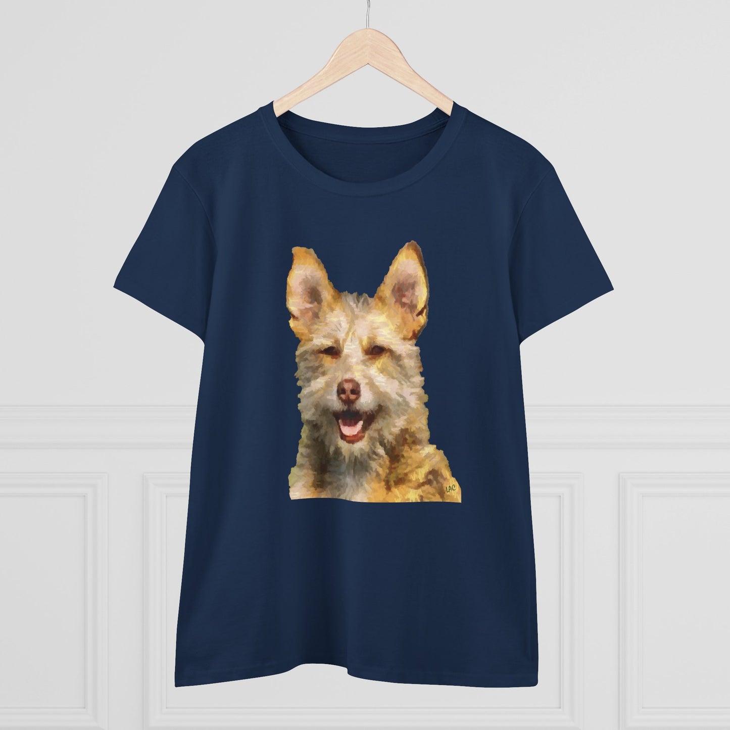 Portuguese Podengo Women's Midweight Cotton Tee