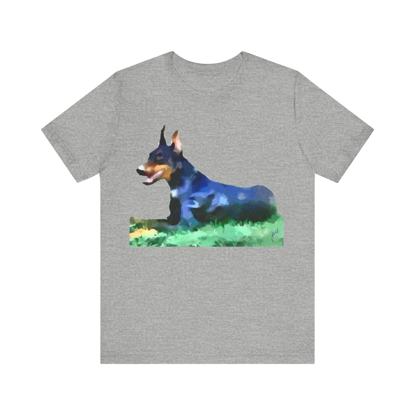 Doberman Pinscher - Unisex Jersey Short Sleeve Tee