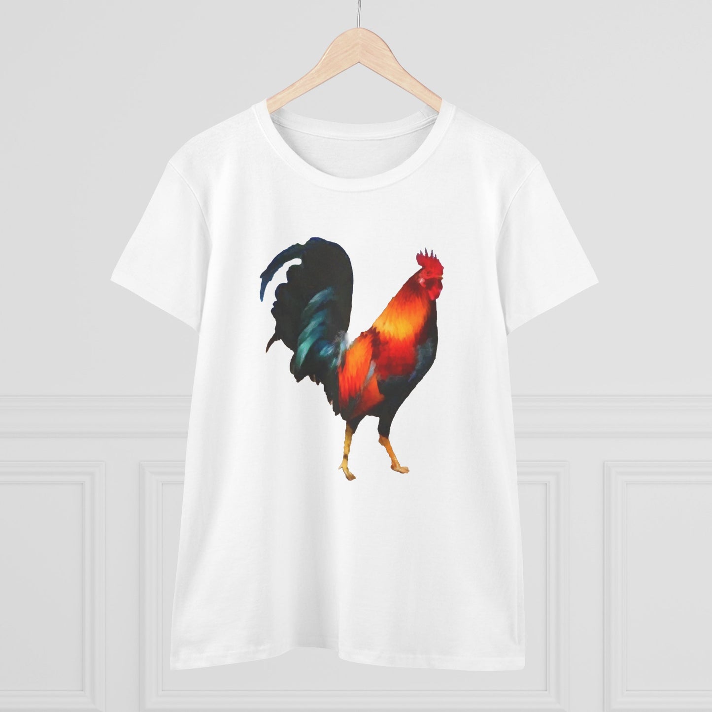 Rooster 'Silas' Women's Midweight Cotton Tee