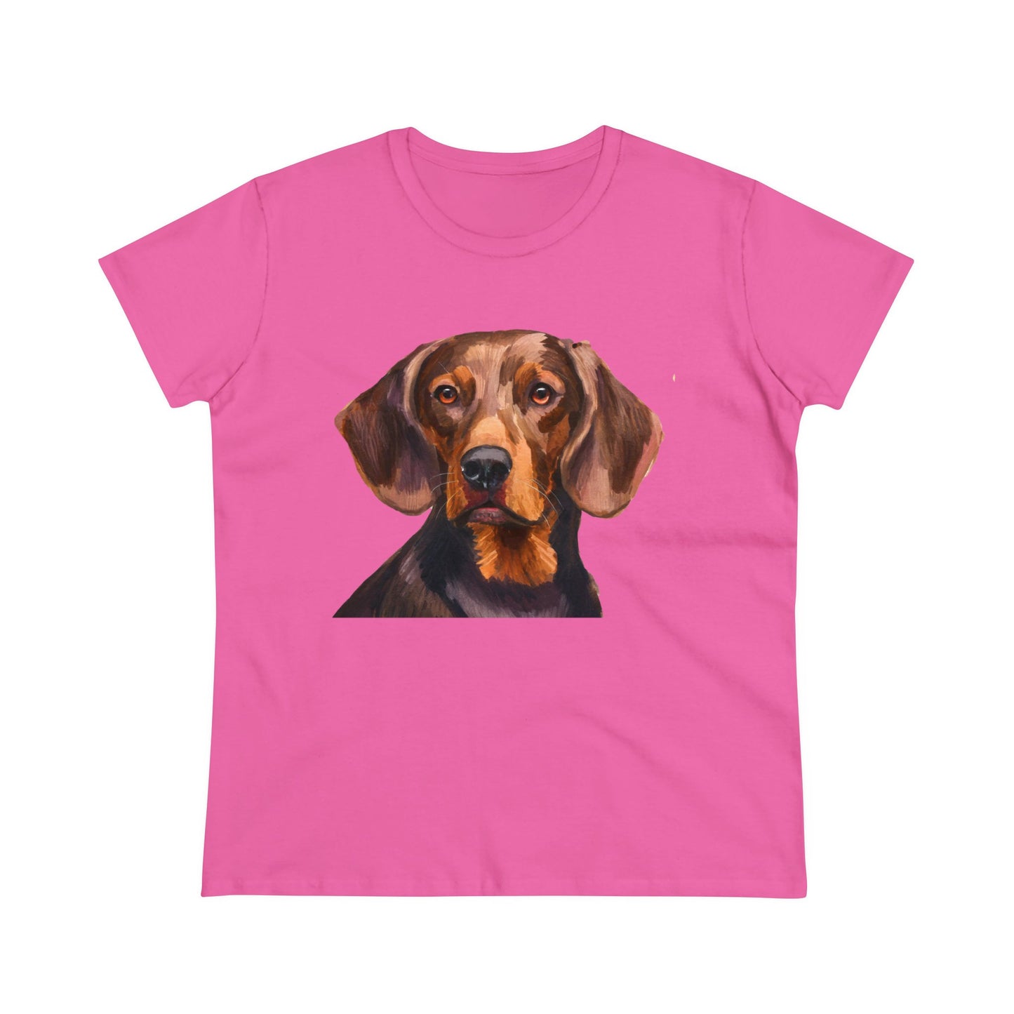Hannoverscher Schweisshund Women's Midweight Cotton Tee