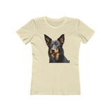 Australian Kelpie Women's Slim Fitted Tee