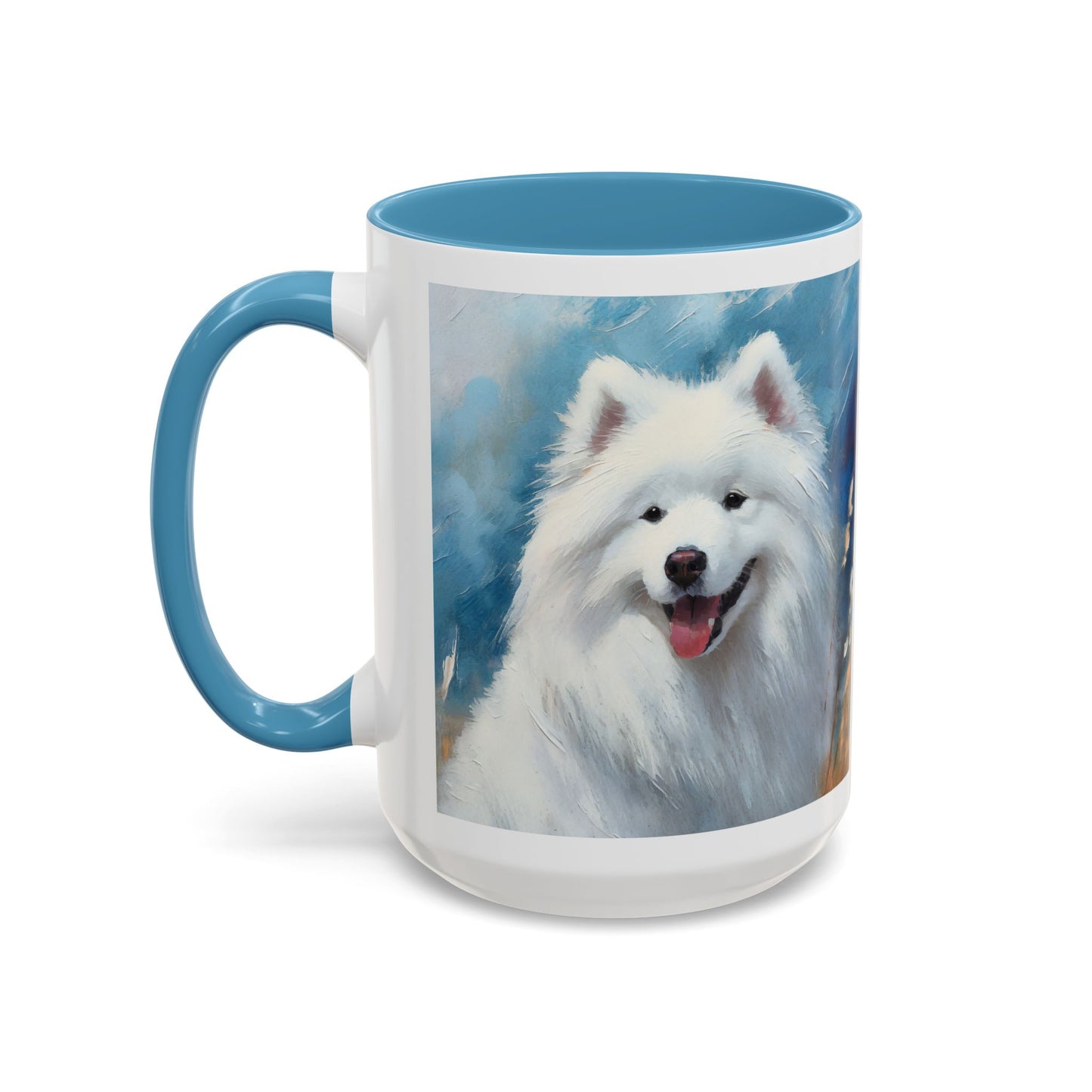 Samoyed Ceramic Accent Mug - 2 Sizes