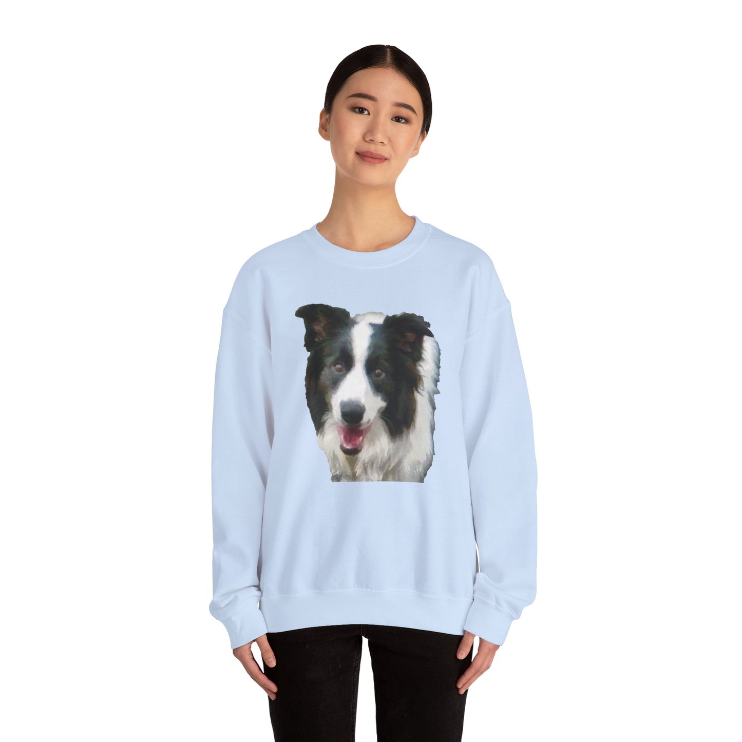 Border Collie 'Archie' Comfort Crewneck Sweatshirt
