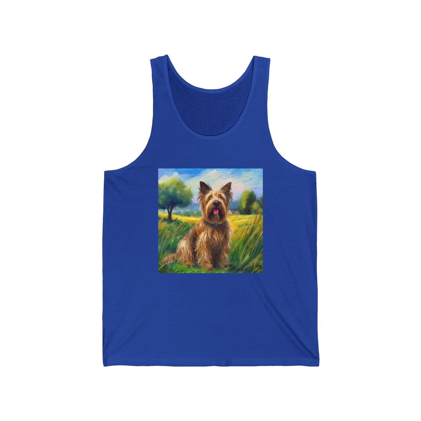 Briard - Unisex Jersey Tank Top