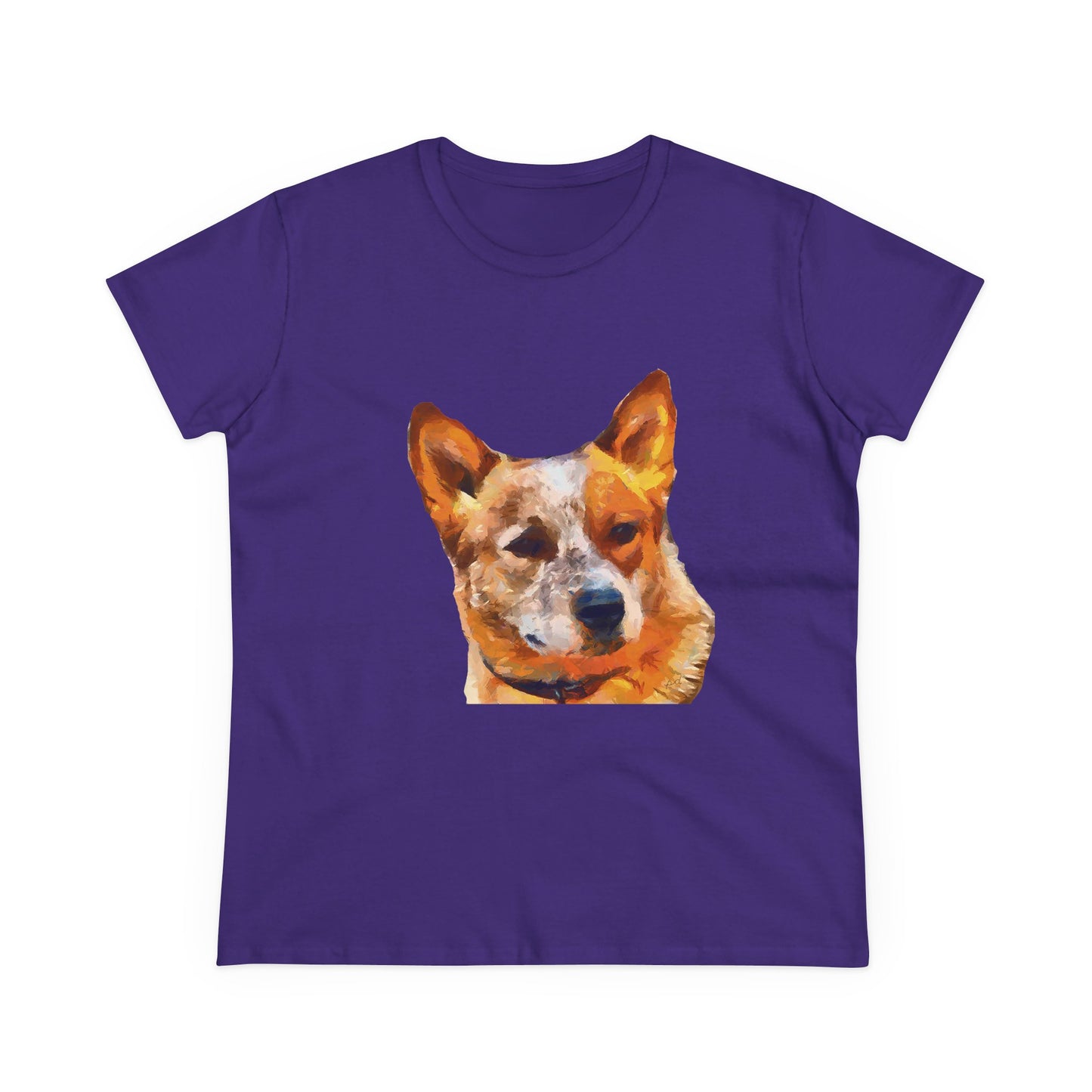 Red Heeler - Australian Cattle Dog Women's Midweight Cotton Tee
