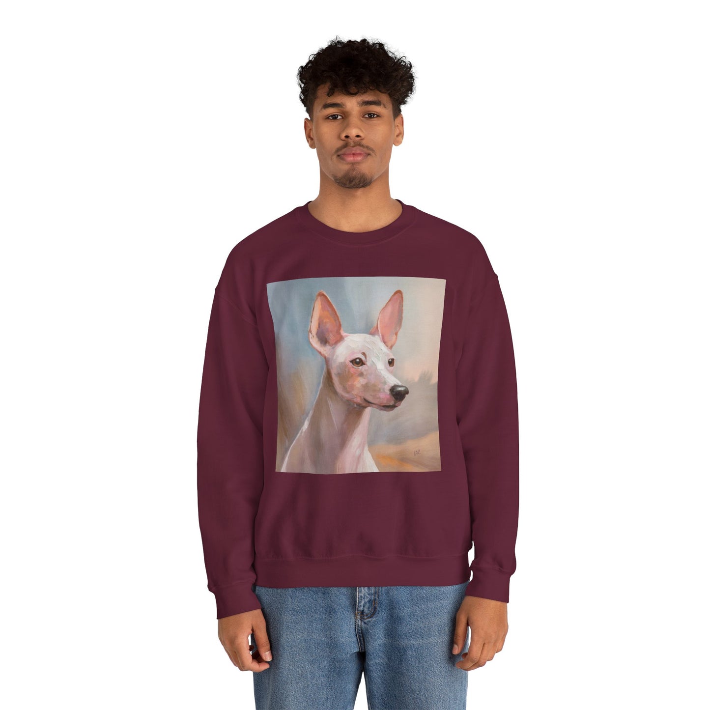 Xoloitzcuintli 'Mexican Hairless' Crewneck Sweatshirt