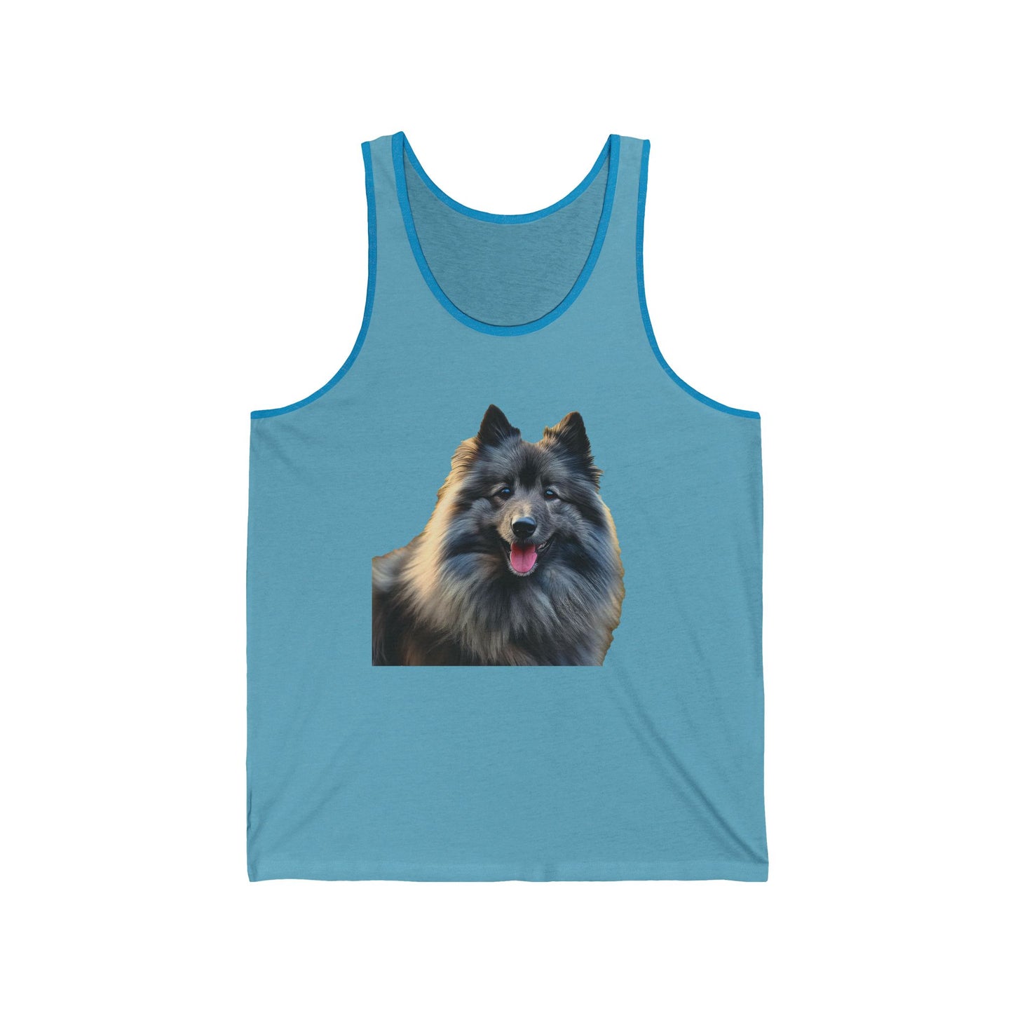 Keeshond Unisex Jersey Tank