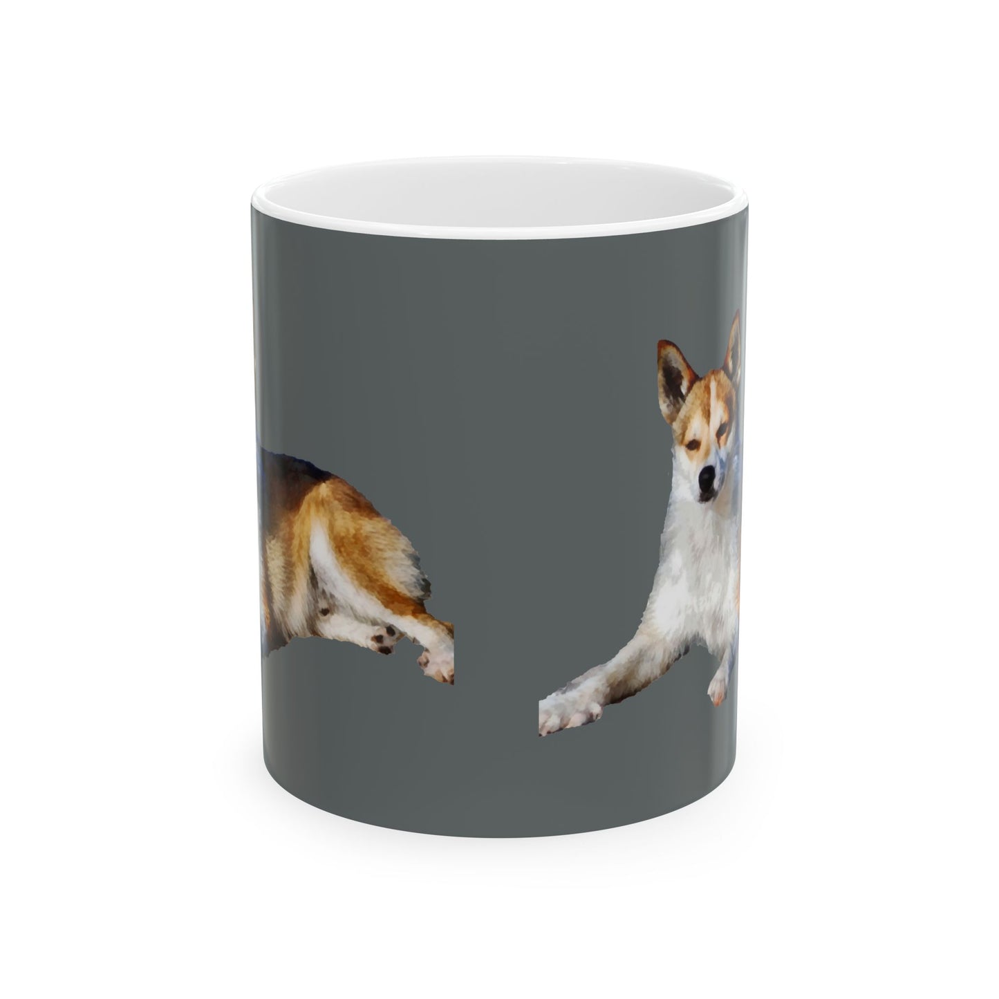 Norwegian Lundehund - Ceramic Mug 11oz