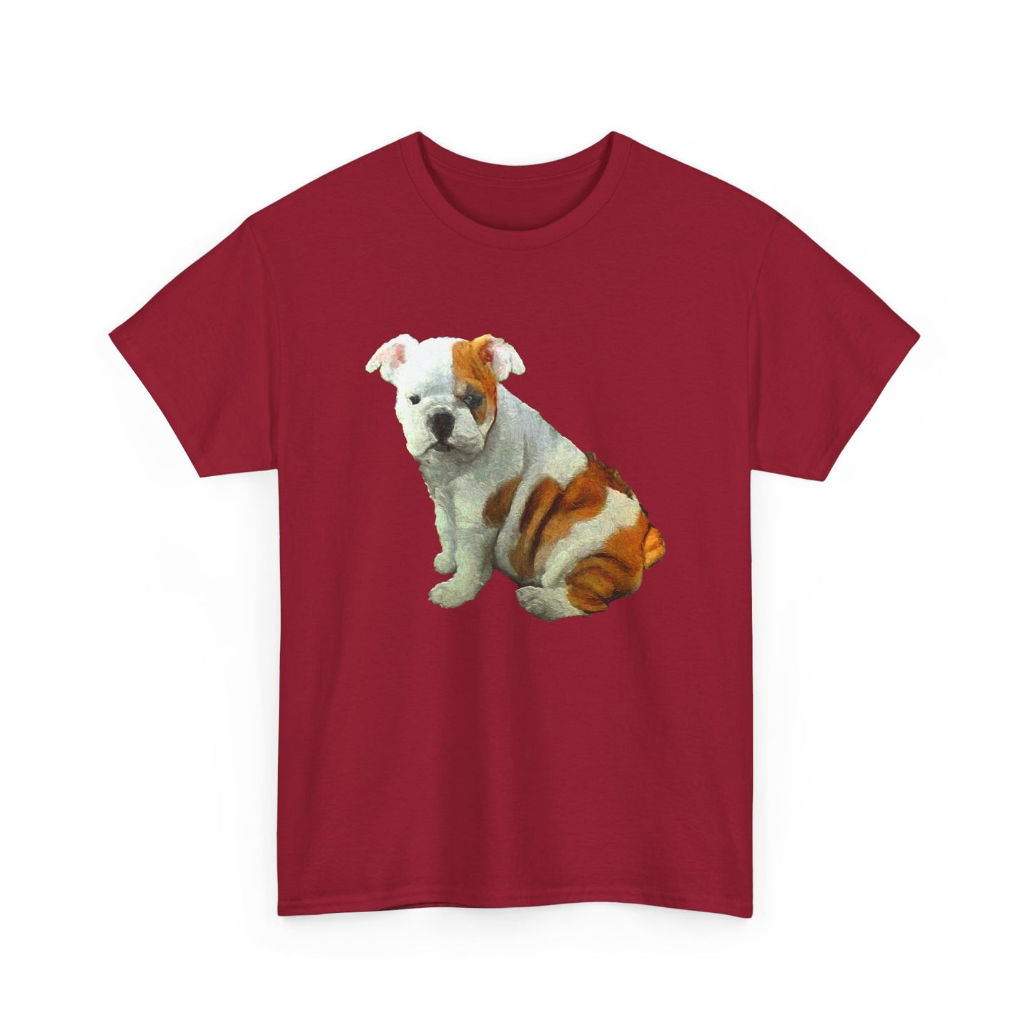 English Bulldog 'Bugsy' Unisex Heavy Cotton Tee