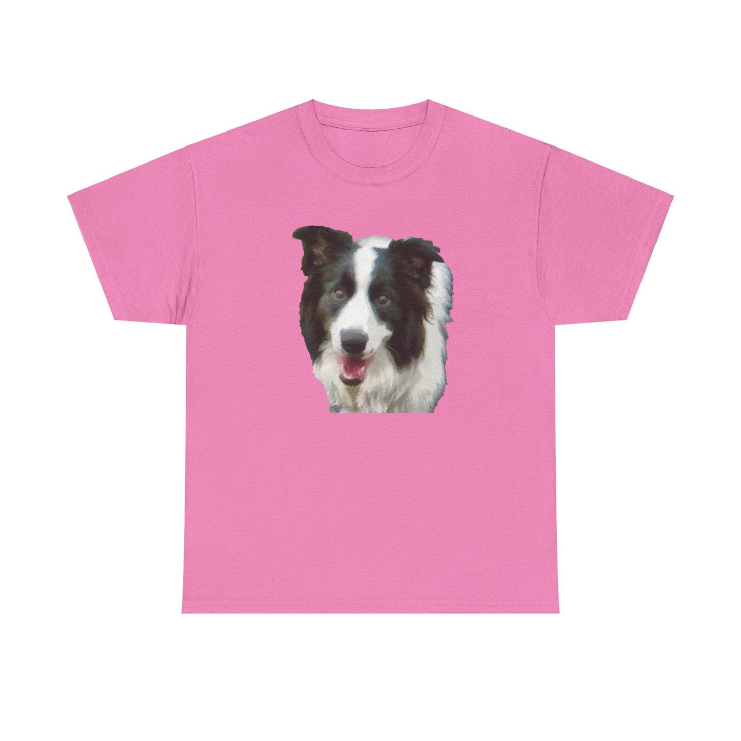 Border Collie '#2' Unisex Heavy Cotton Tee