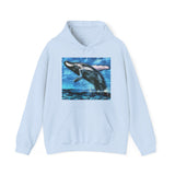 Humpback Whale Unisex 50/50 Hoodie